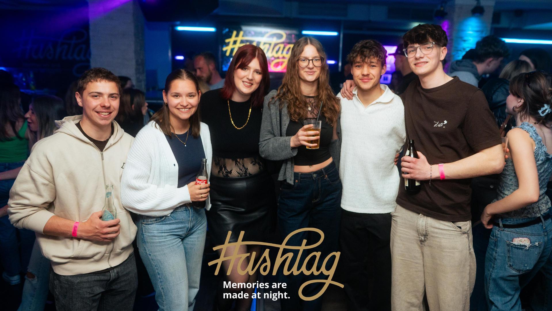 Im Hashtag haben euch am Freitag zwei neue, junge DJs eingeheizt: DJ Feco und DJ Whitekk. (Bild: Hannes Stock)