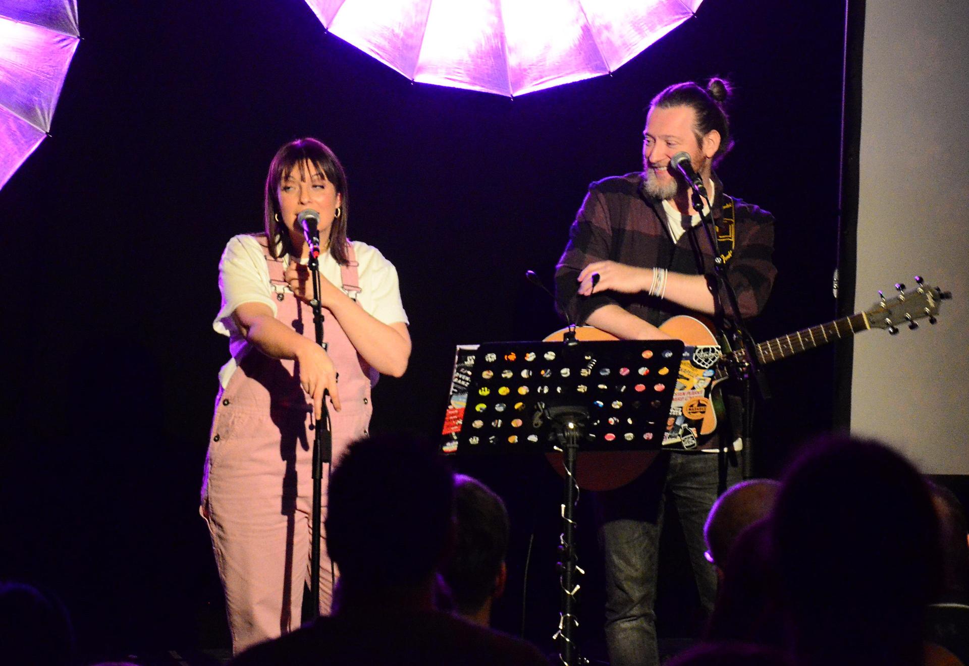 Das Duo „Gwasch“: Franziska Glaser und Jens Schmelzle. (Archivbild: Kunz)
