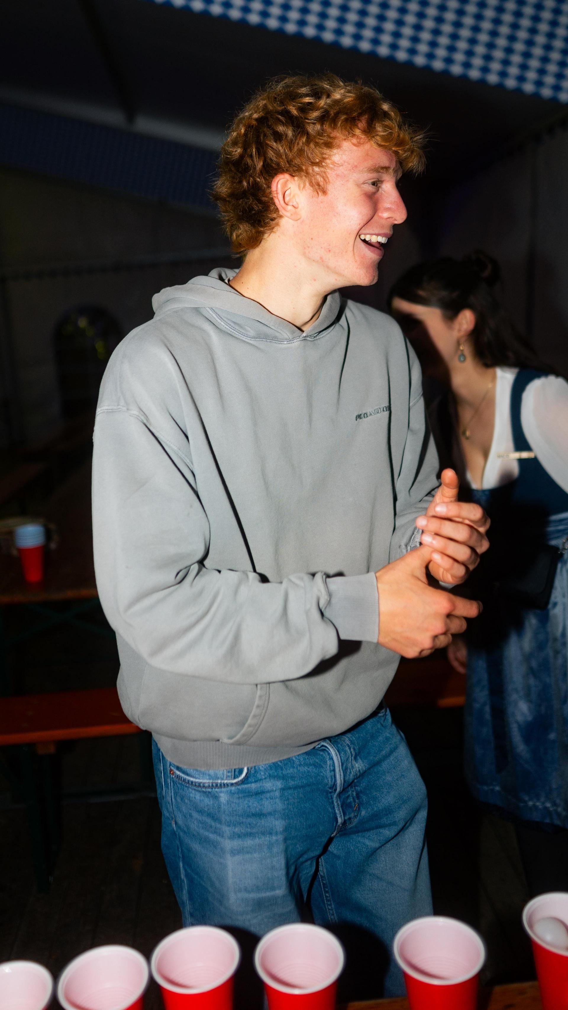 Bilder vom Freitagabend zur Kirwa in Luhe-Wildenau. (Bild: Hannes Stock)