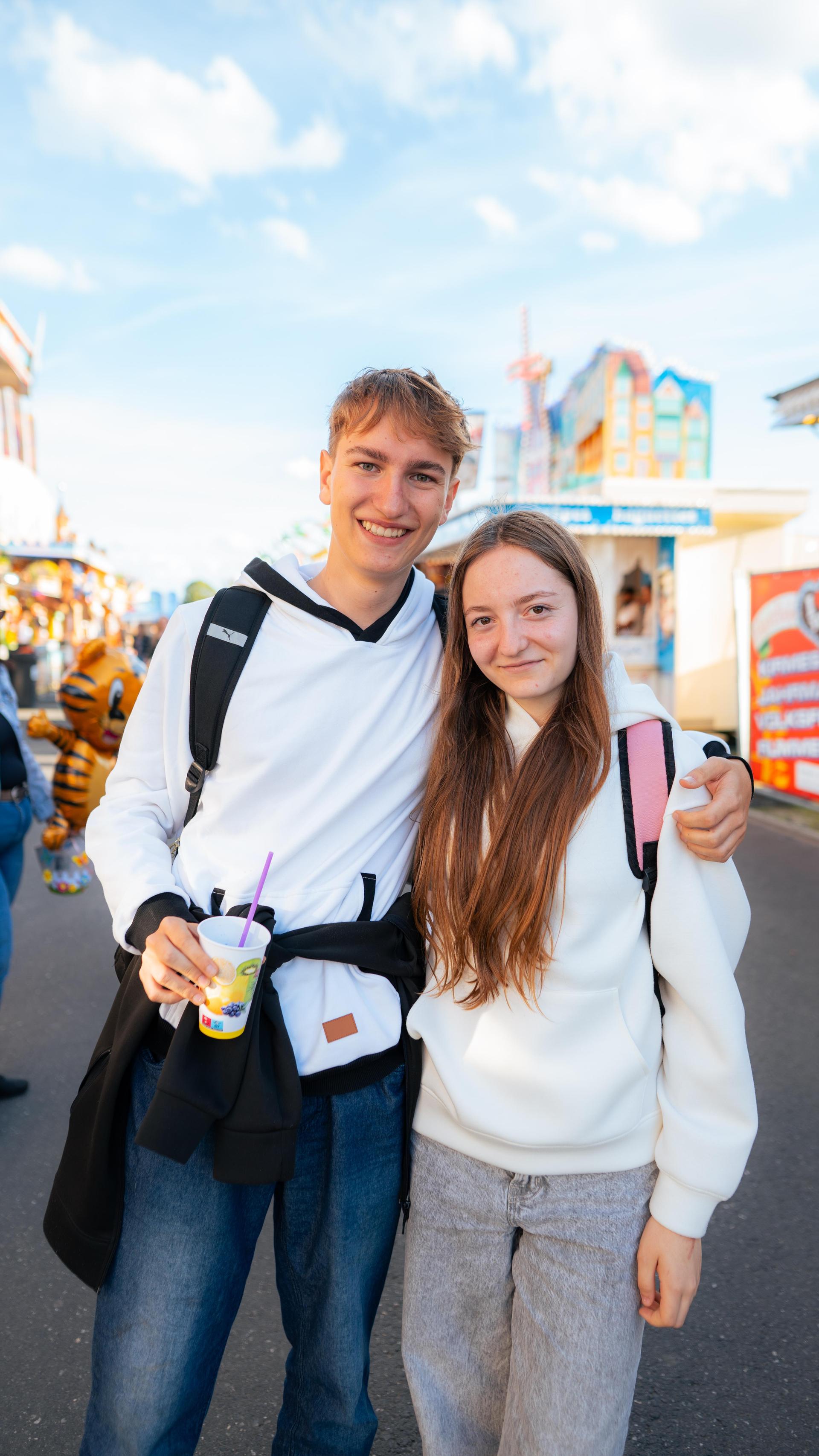 Auftakt beim Volksfest (Bild: Hannes Stock)