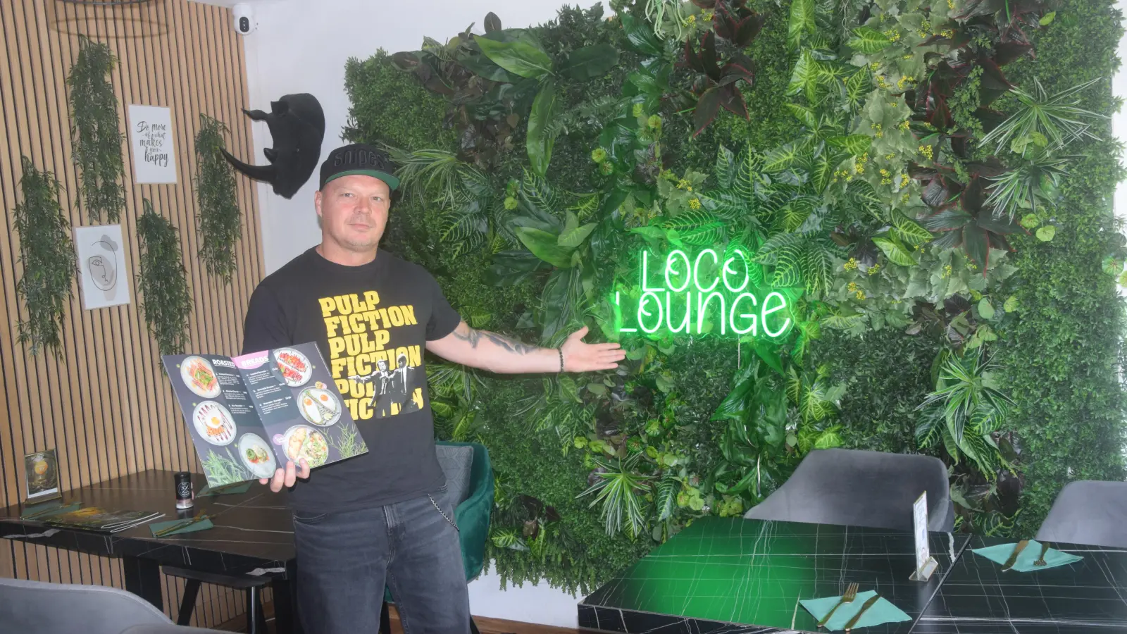 Josef Hyka setzt ab dem 1. August in der „Loco Lounge” in Bechtsrieth auf Altbewährtes und Neues.  (Bild: Ernst Frischholz)
