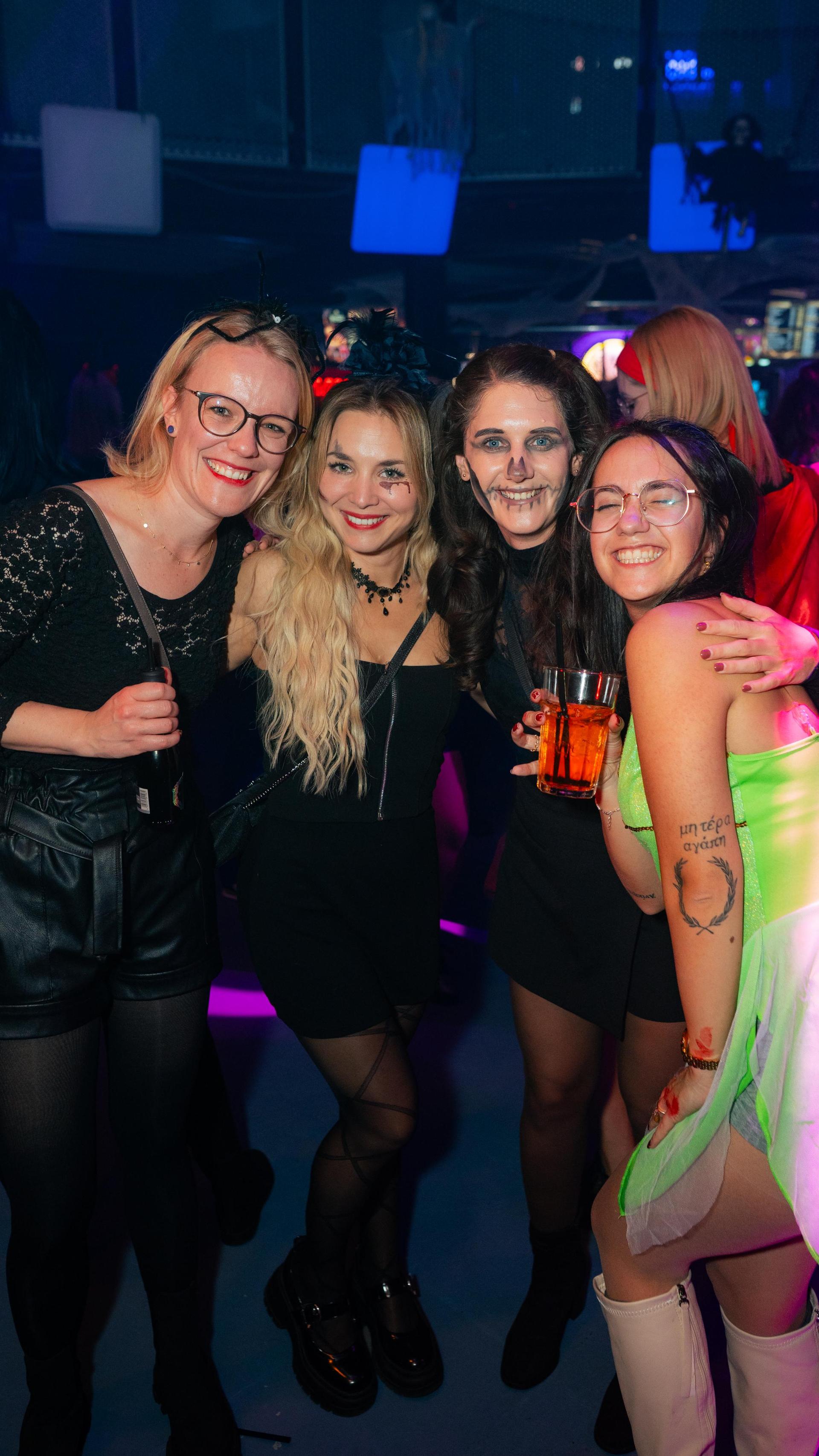 Gruselparty im „Monkey”. (Bild: Hannes Stock)
