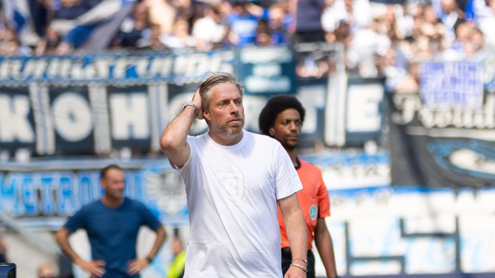 Trainer Michael Wimmer und der SSV Jahn Regensburg feierten nach Ewigkeiten wieder ein Auswärtssieg. (Bild: Sascha Janne)