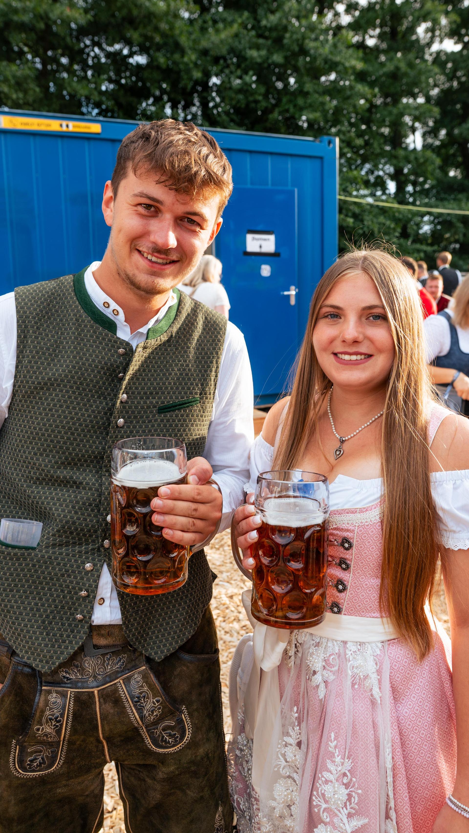 Das Finale der Kirwa in Floss. (Bild: Hannes Stock)