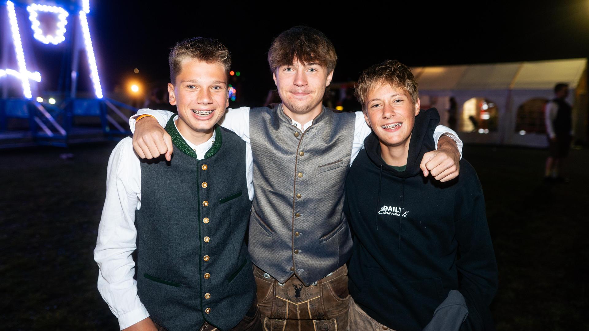 Wernberg feiert Kirwa, die Stoapfälzer Spitzbuam liefern die Musik zum Fest. (Bild: Hannes Stock)