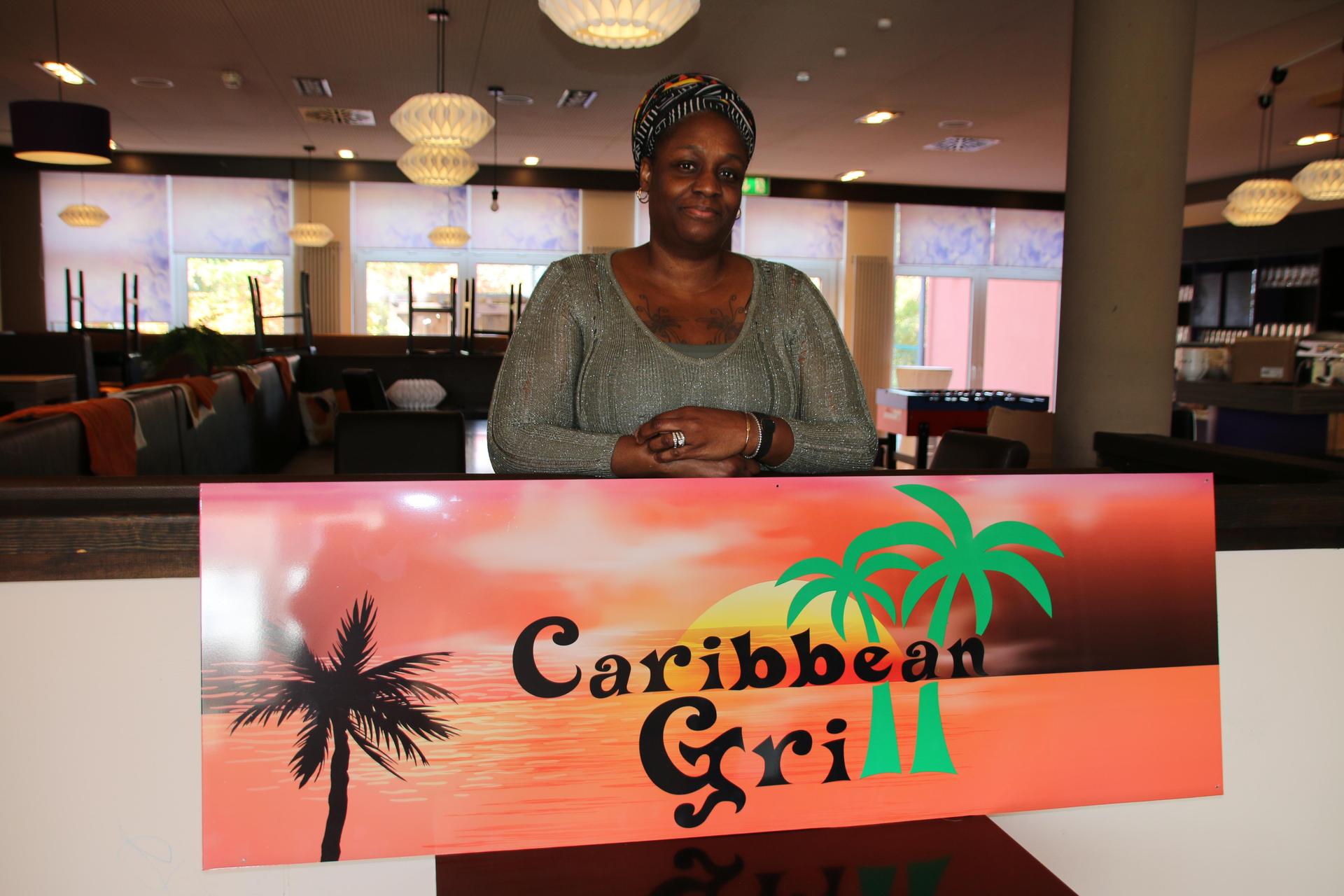 Christine Francis kennt Grafenwöhr schon gut. Im Sportpark wagt sie sich erstmals an ein Lokal mit Bewirtung. (Bild: sne)