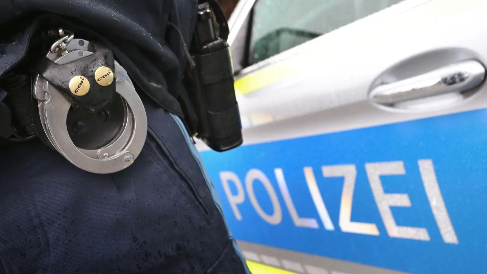 Der Polizist befand sich gerade außer Dienst, als er die Schreie der Frau hörte. (Symbolbild)  (Bild: Karl-Josef Hildenbrand/dpa)
