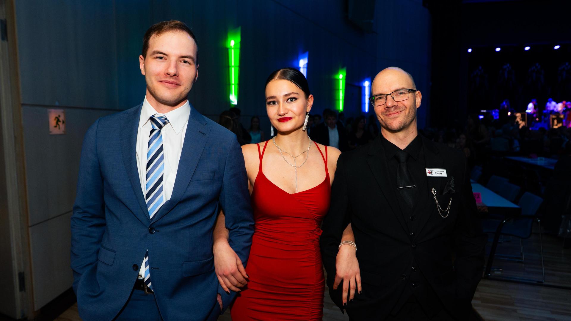 Abschlussball der Weidener Gymnnasien in der Max-Reger-Halle 2025 (Bild: Hannes Stock)