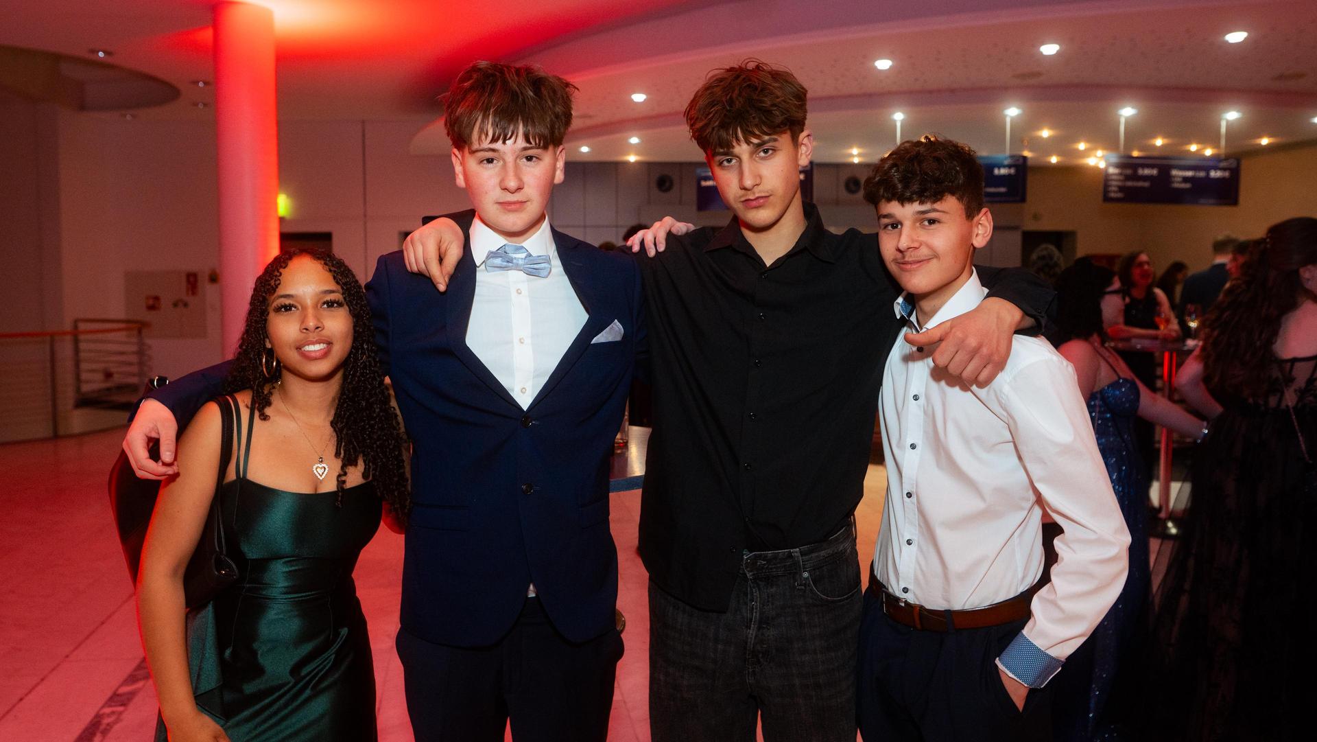 So war der Abschlussball der Realschulen in Weiden. (Bild: Hannes Stock)