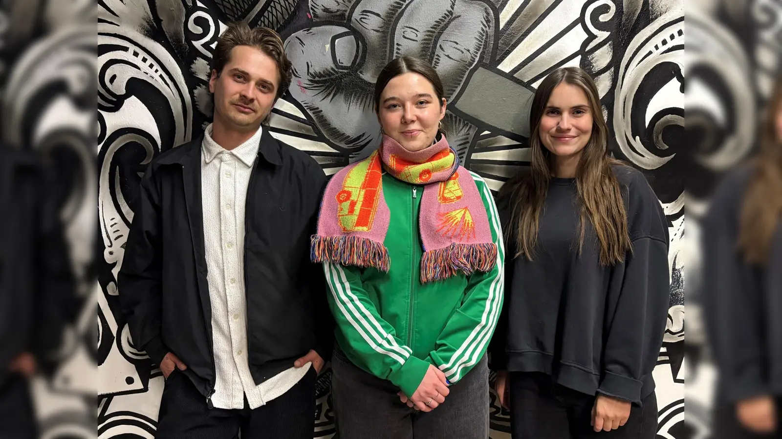 Die kreativen Köpfe hinter „Stadt Null”: Michael Kutscher, Hannah Schraml, Johanna Grillenbeck (von links) (Bild: privat)