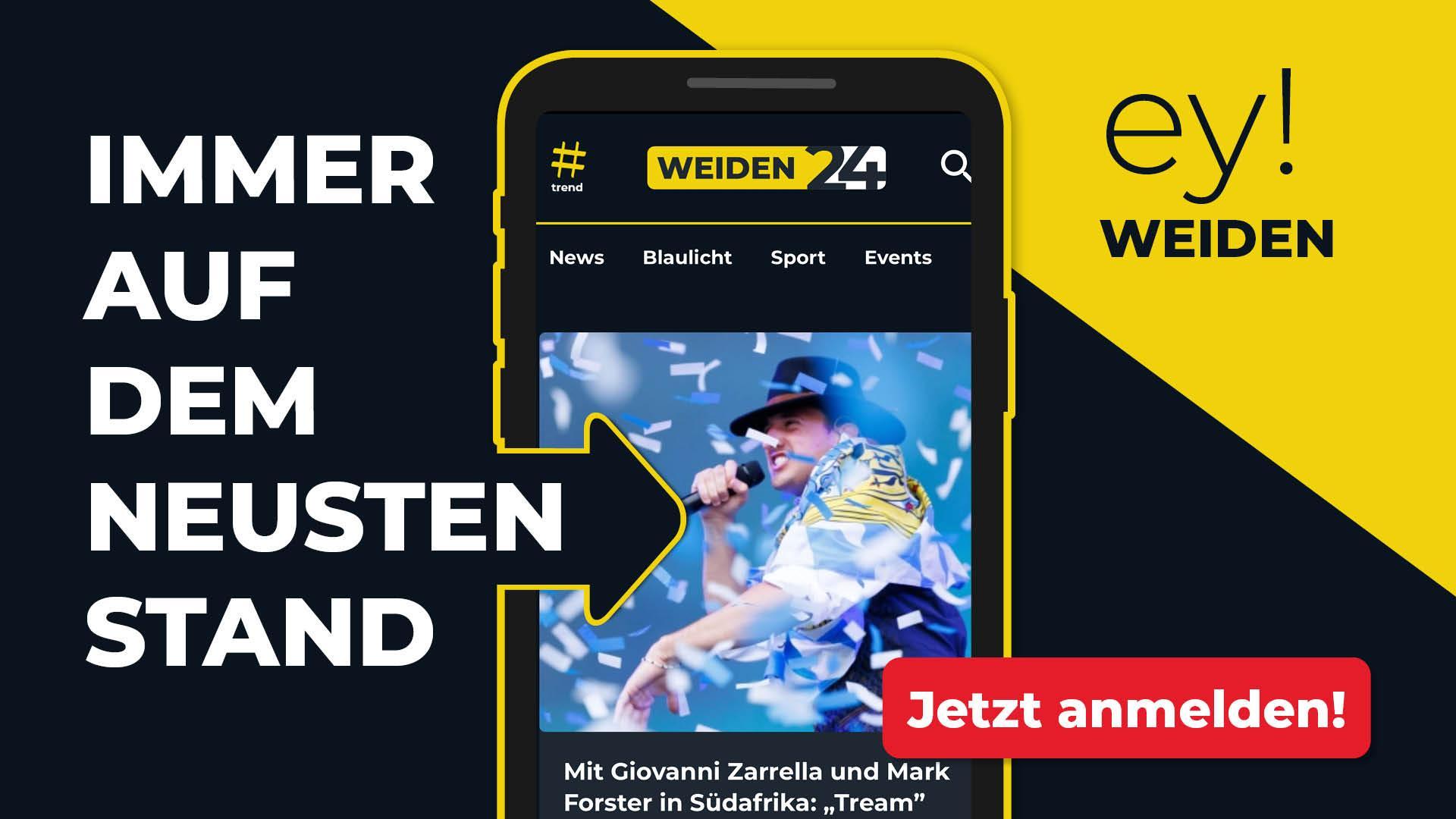 Wir bringen dir die relevantesten Themen aus Weiden und der Region direkt in dein E-Mail-Postfach (Grafik: Marina Gube)