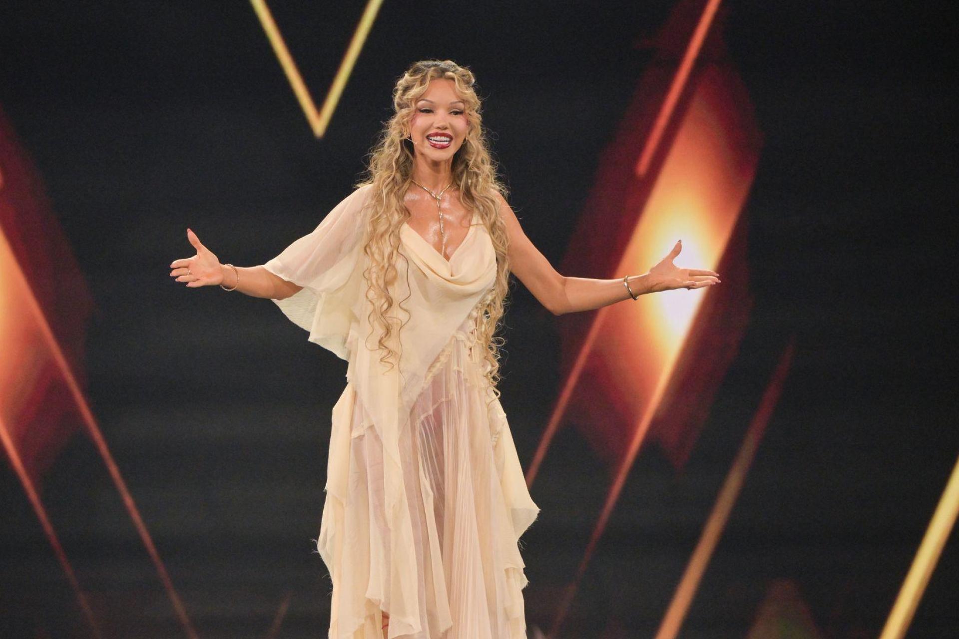 Die Rapperin Shirin David. (Archivbild) (Bild: Peter Kneffel/dpa)