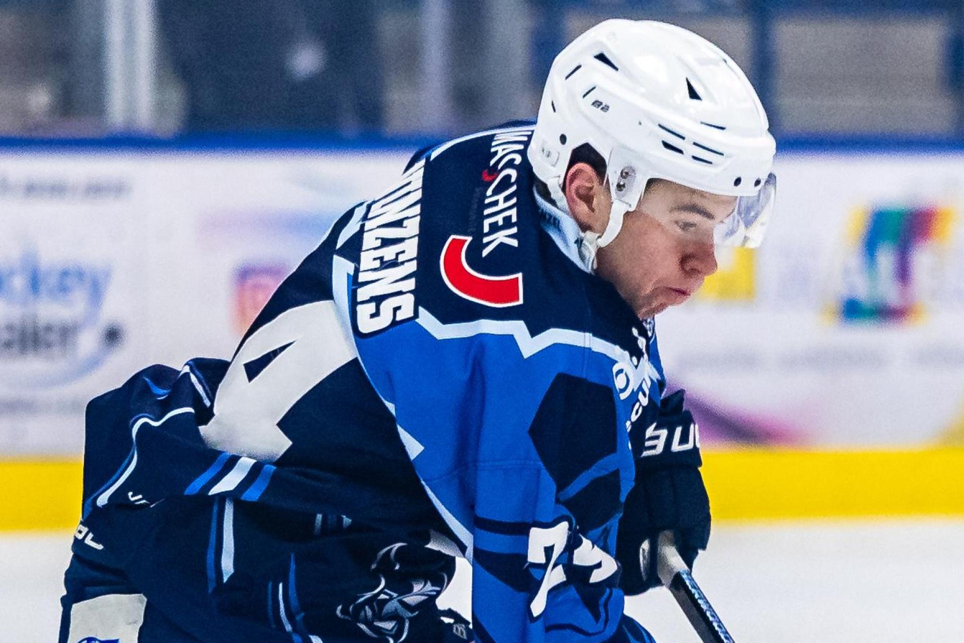 Paul Vinzens verlässt die Blue Devils Weiden und macht den nächsten Karriereschritt in der DEL. (Bild: Tobias Neubert)