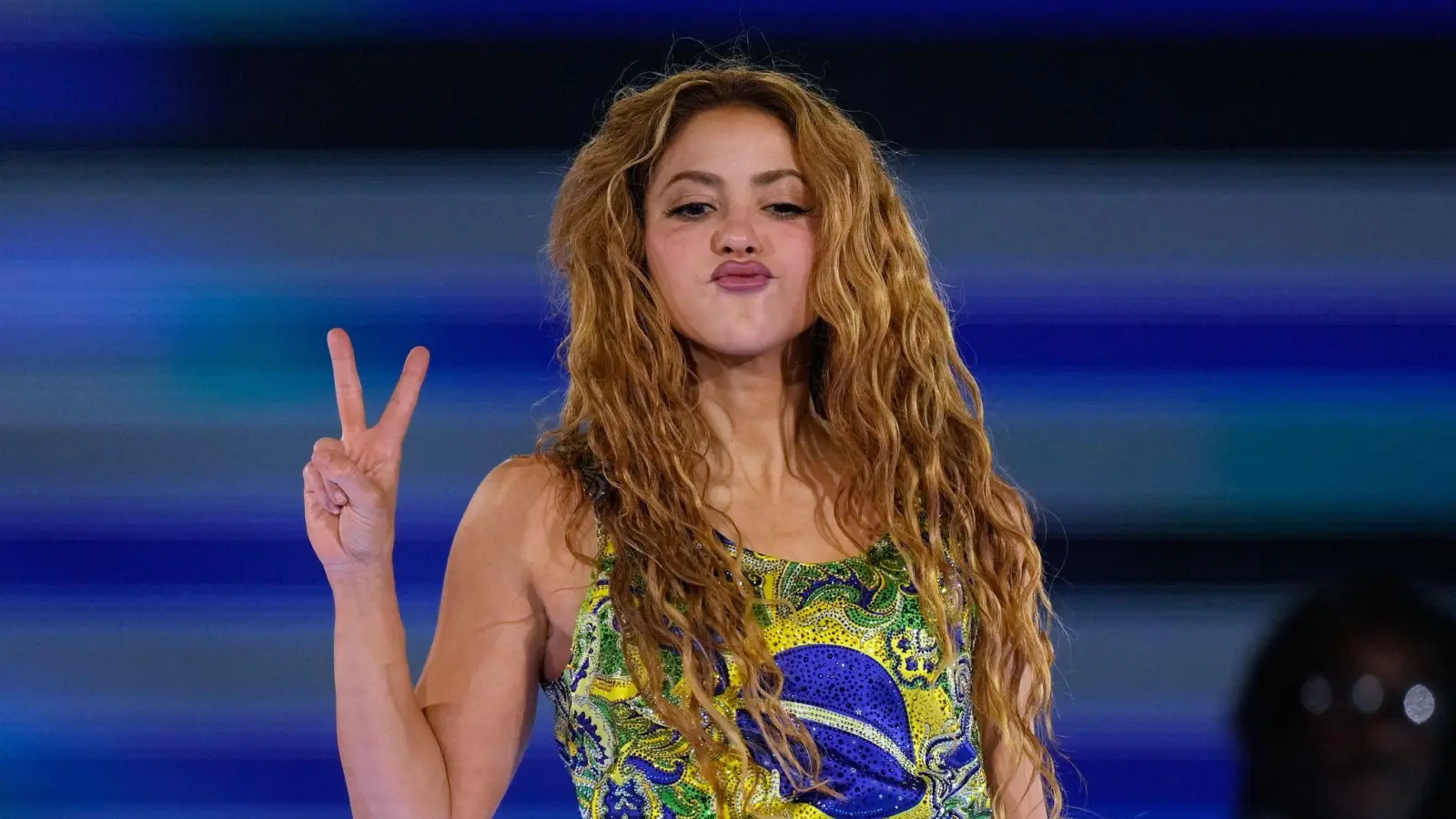 Shakira hat mit einem kostenlosen Konzert in Rio de Janeiro ein Millionenpublikum begeistert. (Bild: Silvia Izquierdo/AP/dpa)