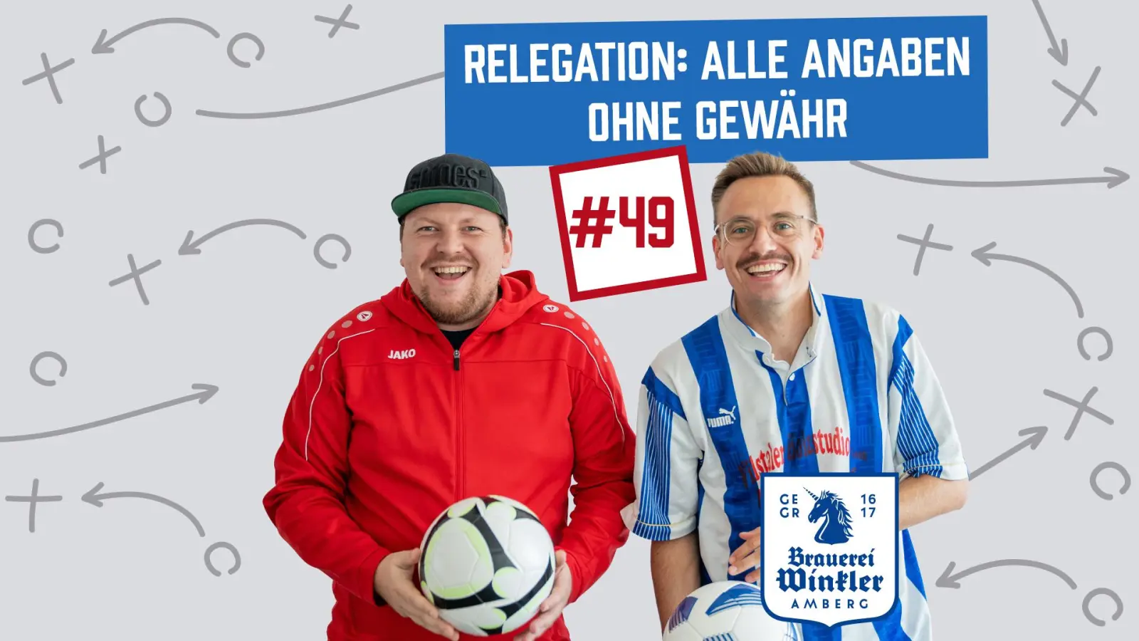 Bald wird ihnen das Lachen vergehen - nämlich dann, wenn Faktenschecki und Tracer versuchen, die Relegation komplett zu verstehen. (Bild: Marina Gube)