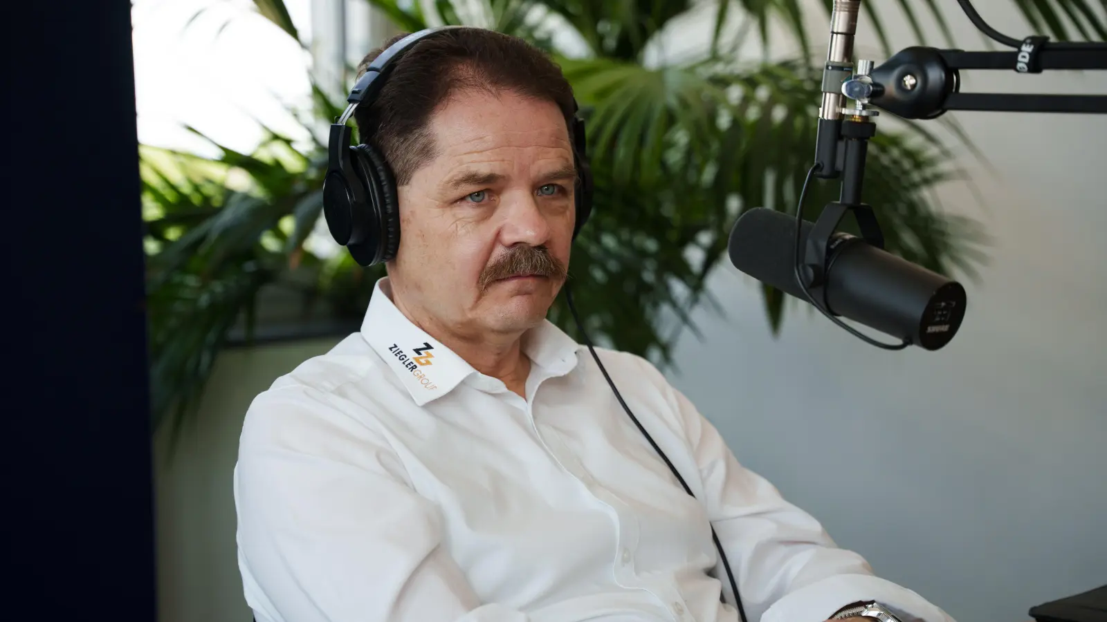 Franz Vodermeier, Geschäftsführer der Blue-Devils-Spielbetriebs-GmbH, war in der neuen Folge des Devils-Podcasts „Powerplay” zu Gast. (Bild: Jakob Graf)