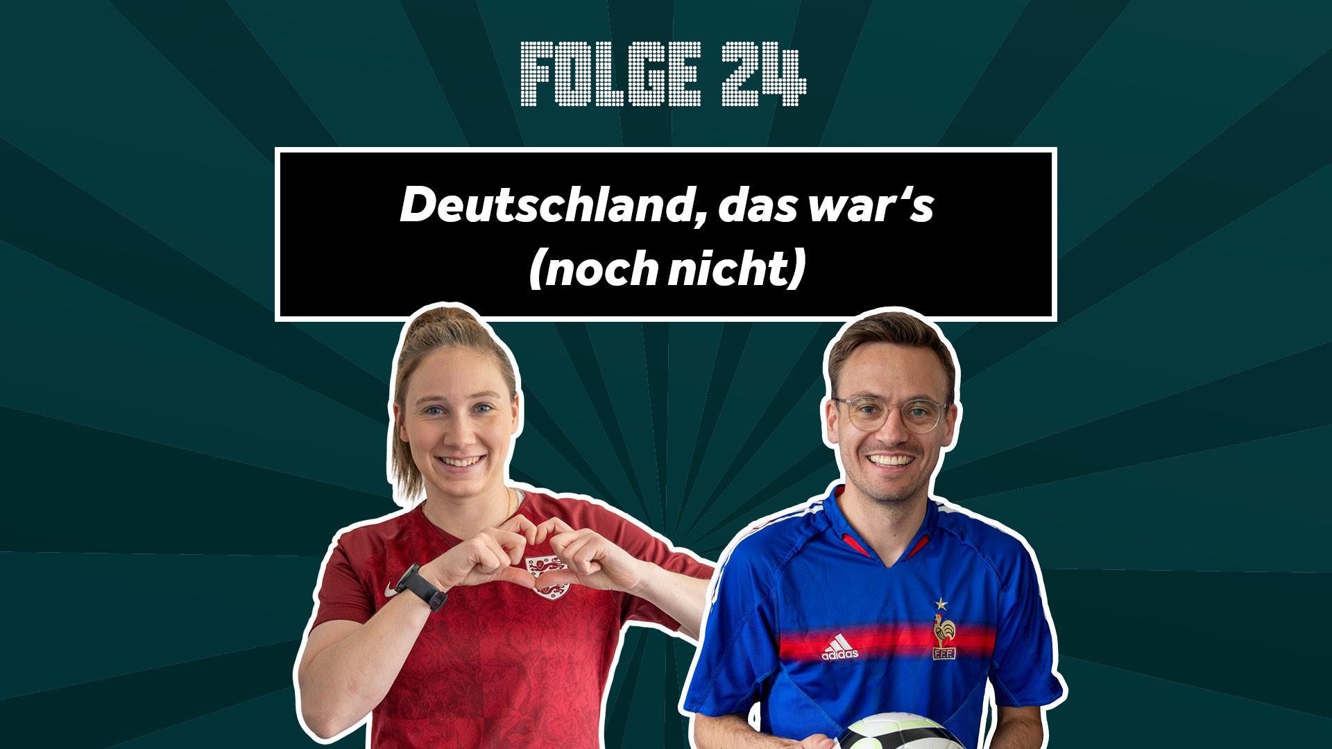 Alexandra Maul und Julian Trager sprechen in der aktuellen Folge über die EM. (Bild: Marina Gube)