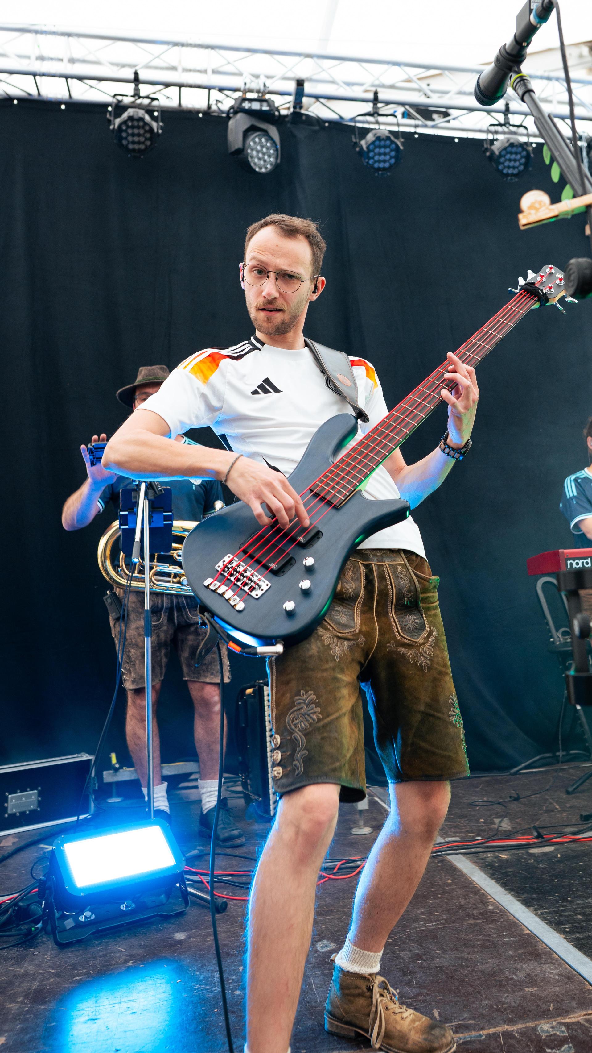 Der Burschenverein Parkstein feierte ein rauschendes Fest.  (Bild: Hannes Stock)