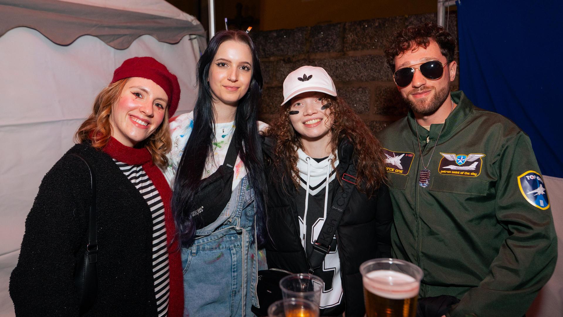 Bilder vom Fasching in Moosbach. (Bild: Hannes Stock)