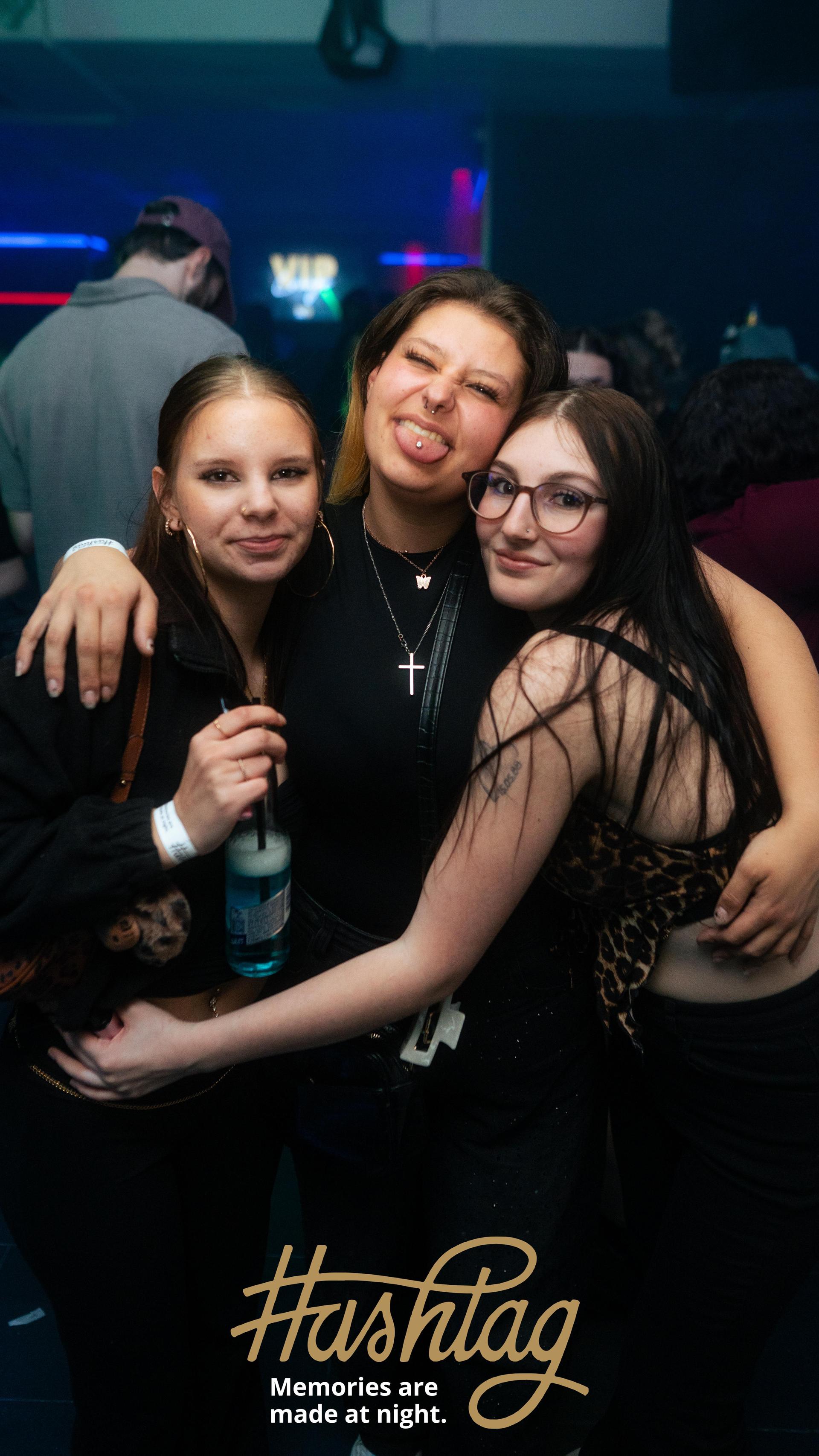 Im Hashtag ging es am Samstag in die zweite Runde der Party-Reihe Blacked Out. (Bild: Hannes Stock)