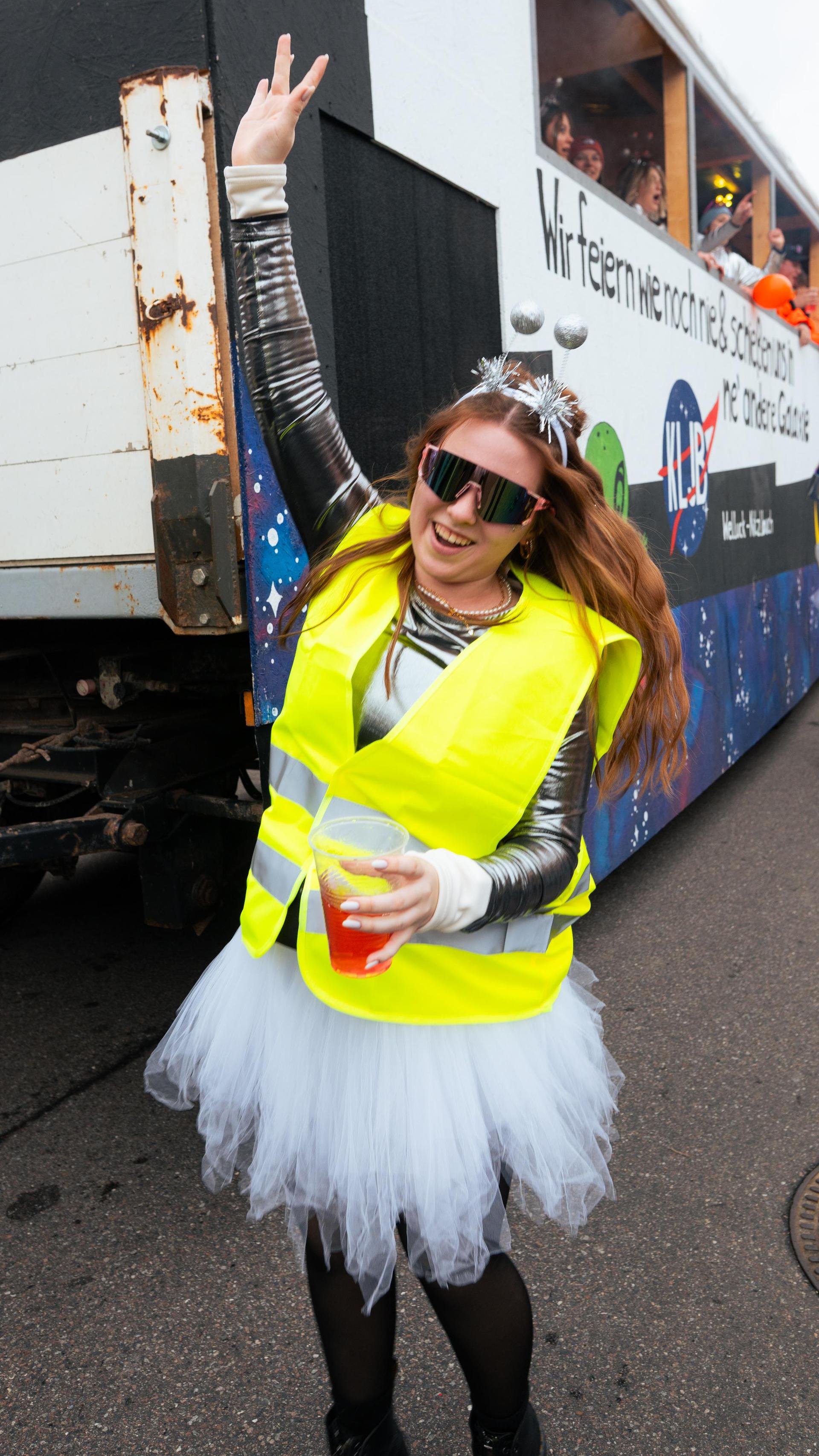 Am Sonntag wurde es bunt beim Pressather Faschingszug. (Bild: Hannes Stock)