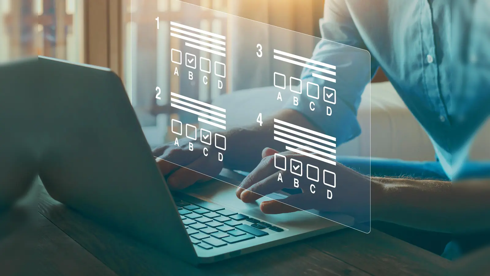 Online herausfinden, welcher Beruf passen könnte: Tests helfen dir, mehr über dich zu erfahren. (Bild: Song_about_summer - stock.daobe.de)