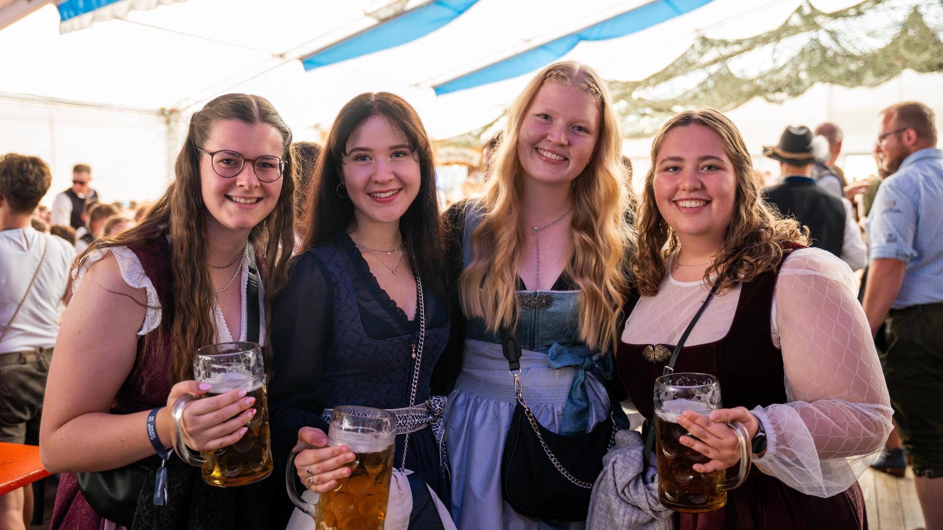 Highlights vom Flosser Kirwa Frühschoppen. (Bild: Marina Gube)