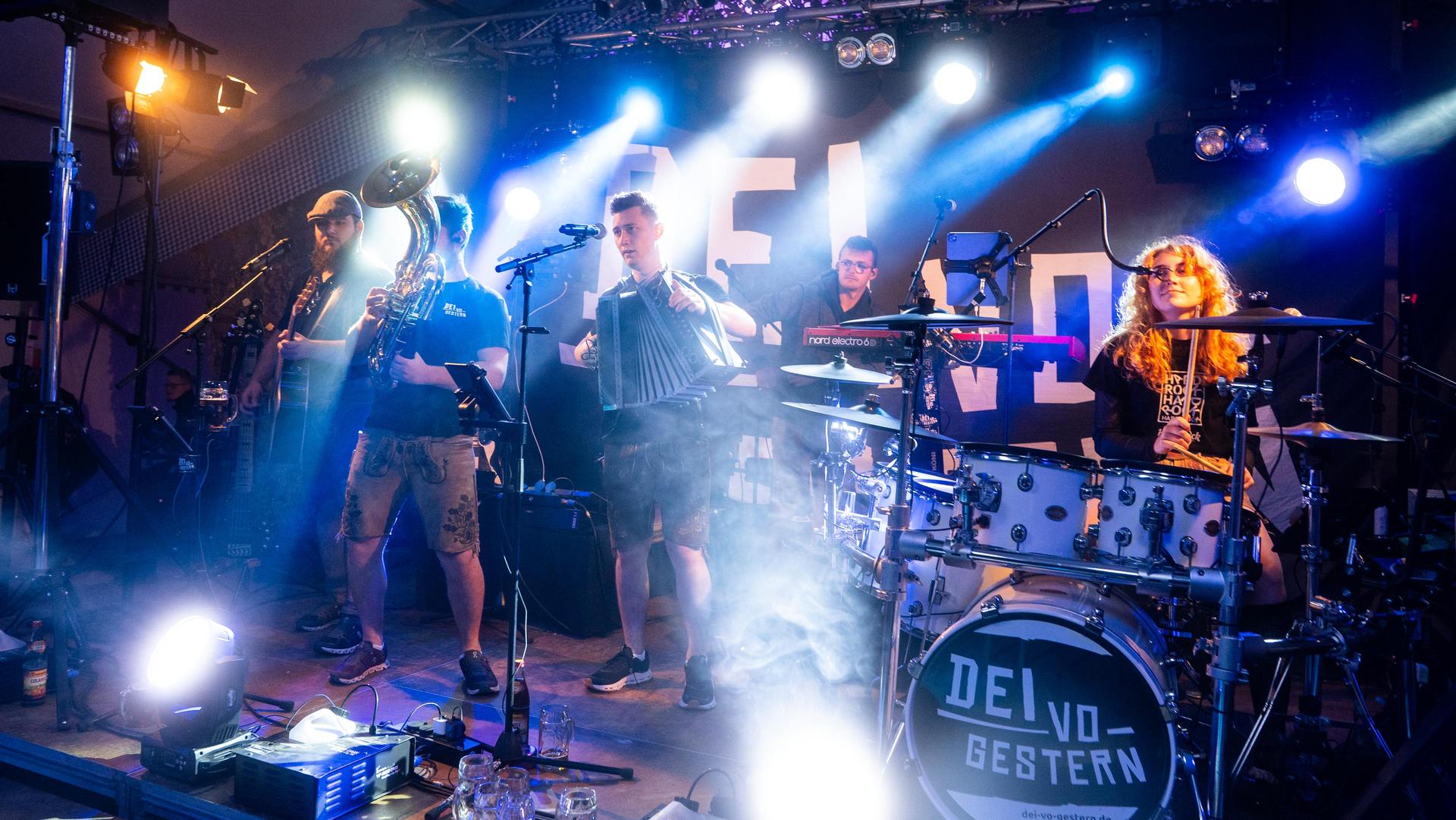 Die Bilder von der Wülnauer Kirwa vom Samstag. (Bild: Hannes Stock)