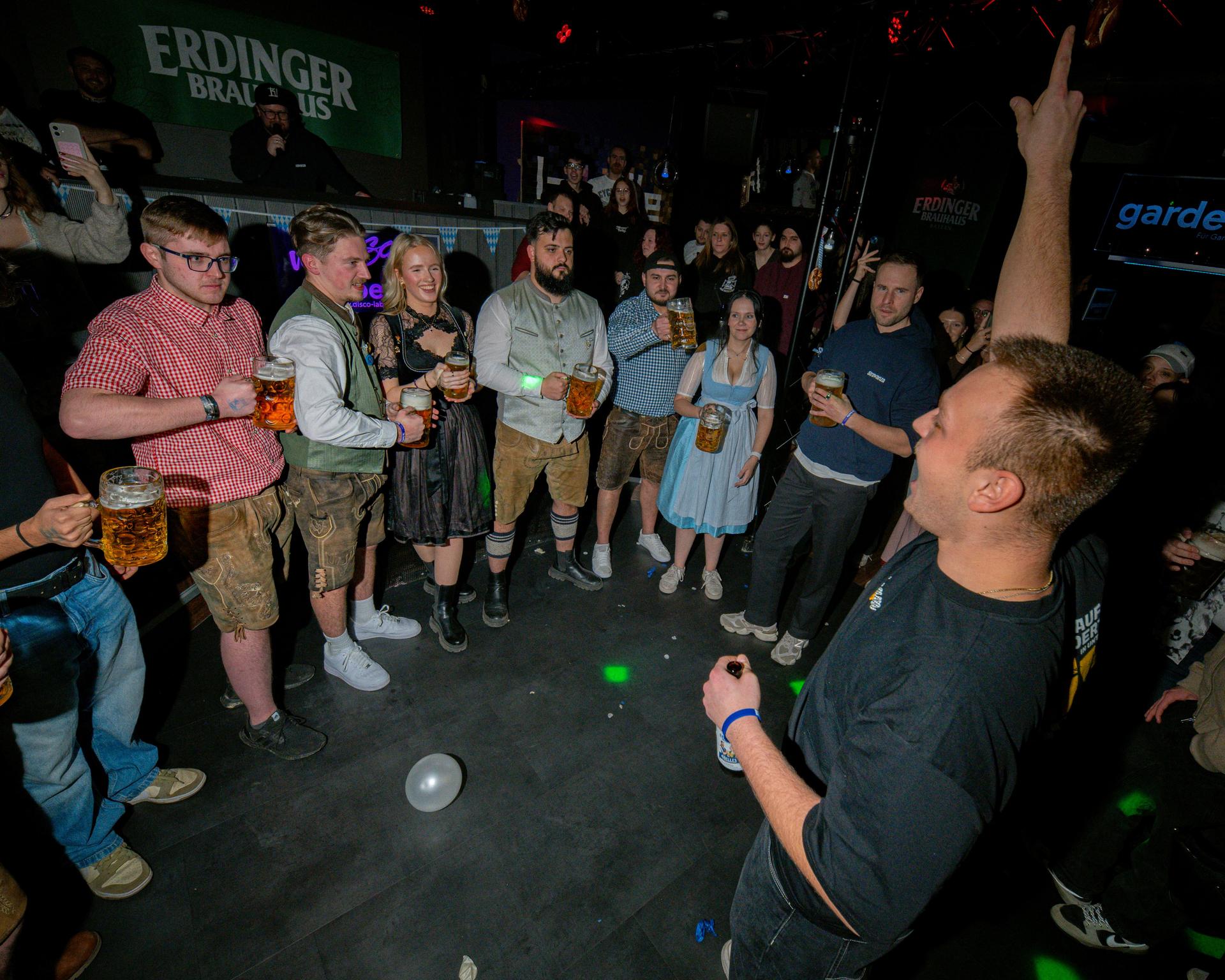 Bilder von der Bayern-Party im LaBelle in Waidhaus. (Bild: simerl)