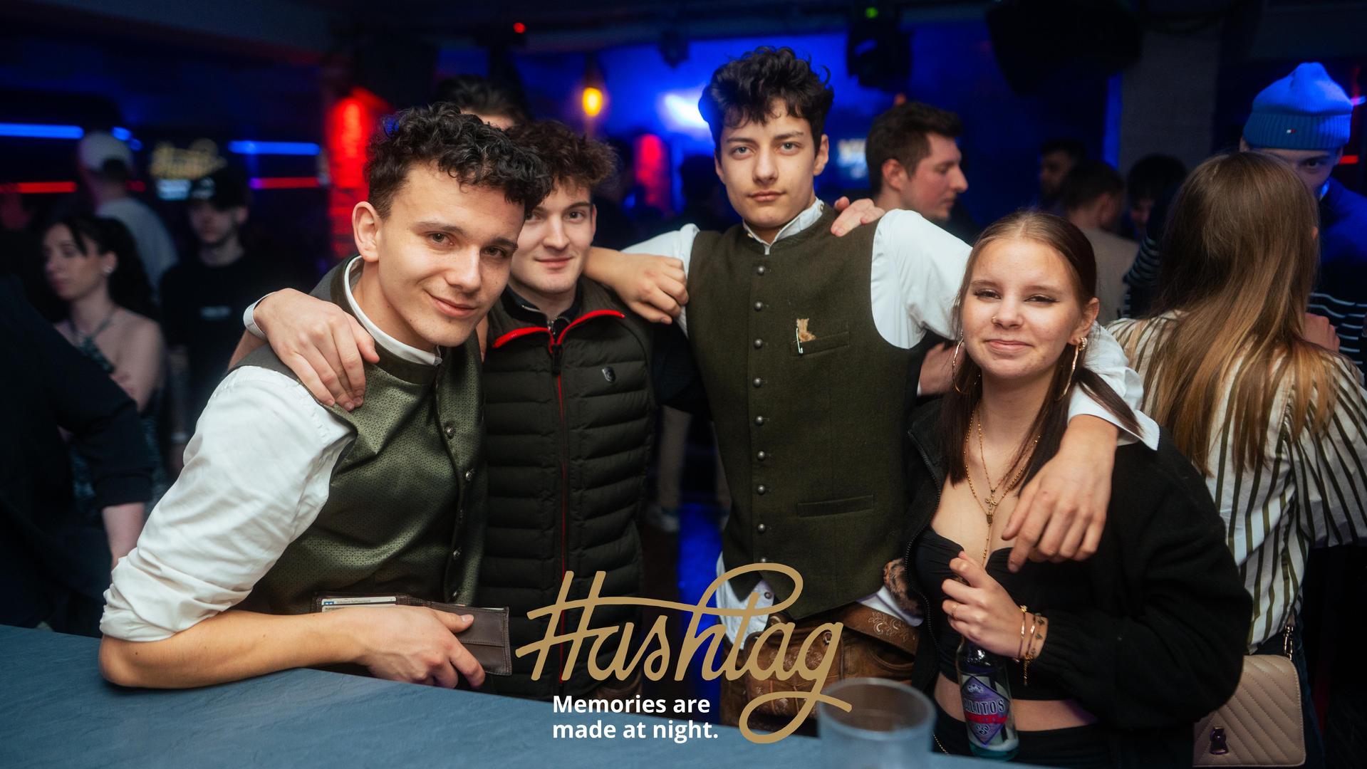 Im Hashtag ging es am Samstag in die zweite Runde der Party-Reihe Blacked Out. (Bild: Hannes Stock)