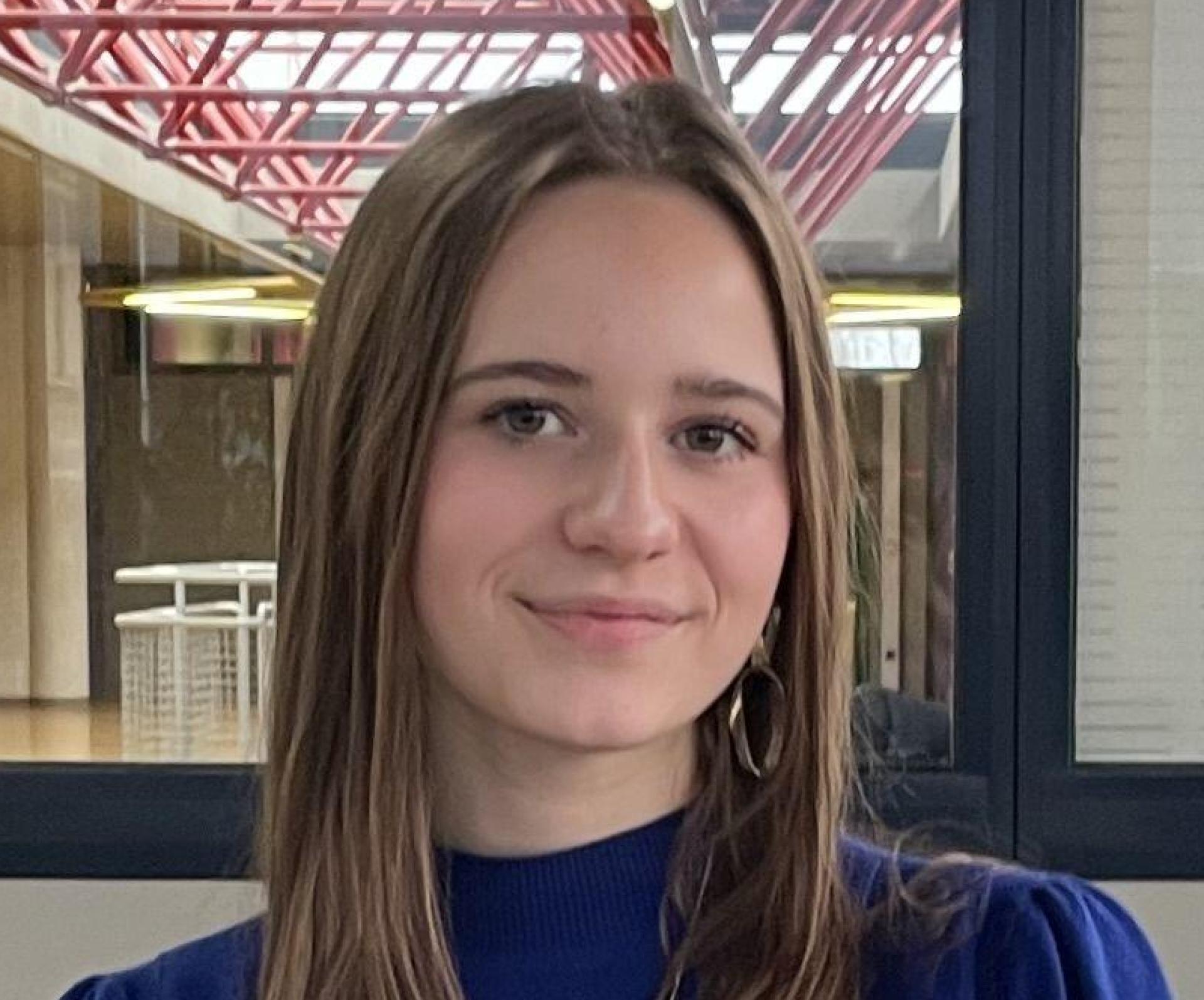 Greta Schiffner vom Elly-Heuss-Gymnasium hat den „Non Native Speaker Award” gewonnen. (Bild: Paulina Schmidt)