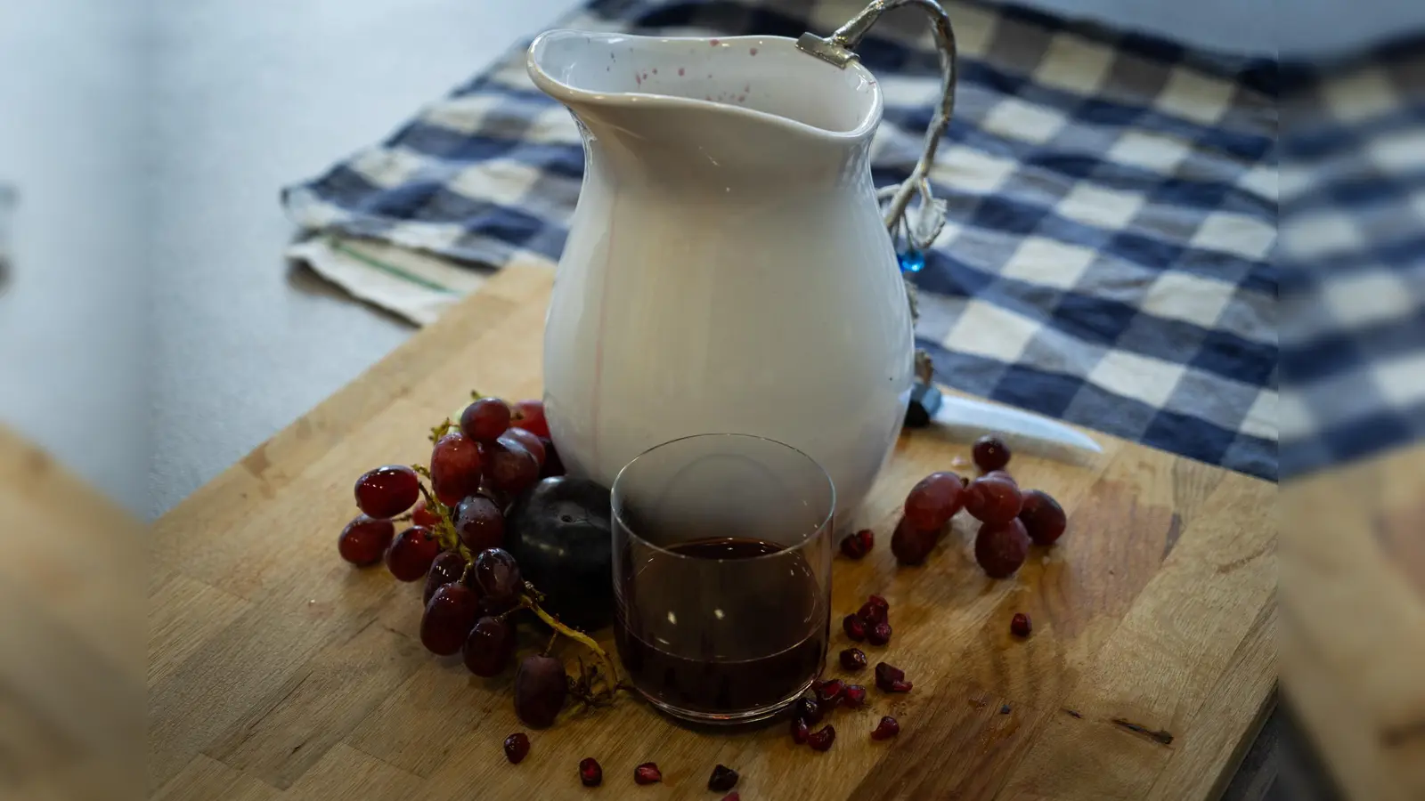 Vampir-Sangria: Ein Schluck Blut hat noch nie so gut geschmeckt. (Bild: knz)