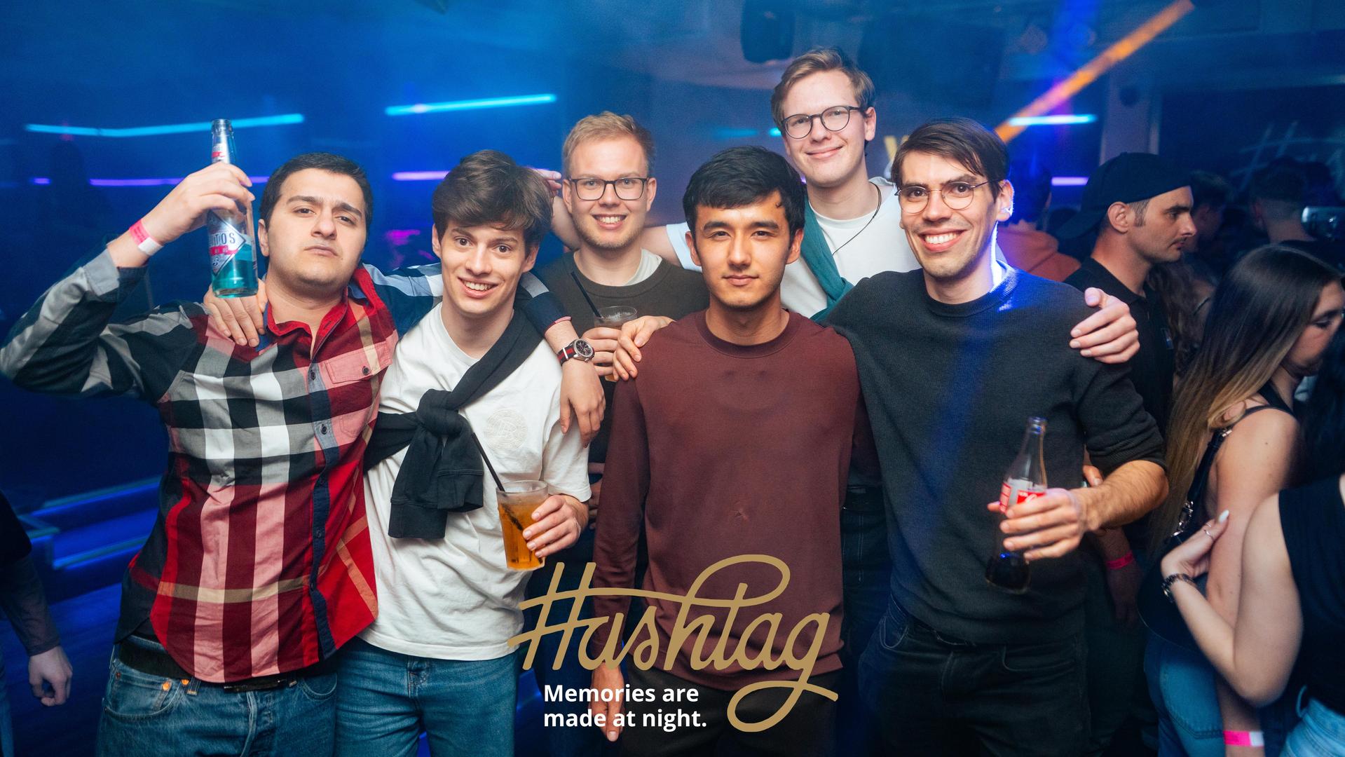 Im Hashtag haben euch am Freitag zwei neue, junge DJs eingeheizt: DJ Feco und DJ Whitekk. (Bild: Hannes Stock)