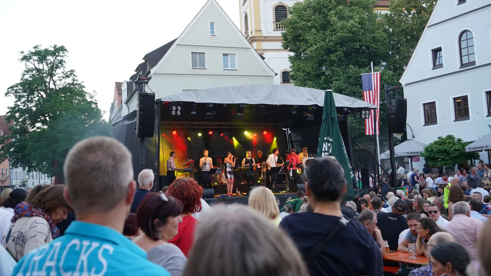 Rund um das Alte Rathaus wird gefeiert (Archivbild: mcl)