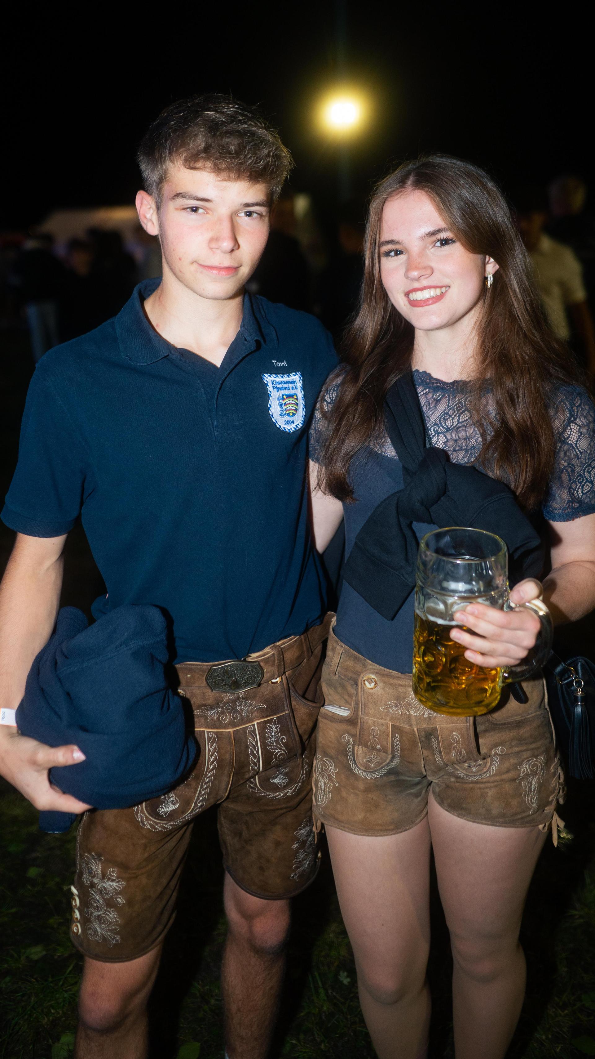 Wernberg feiert Kirwa, die Stoapfälzer Spitzbuam liefern die Musik zum Fest. (Bild: Hannes Stock)