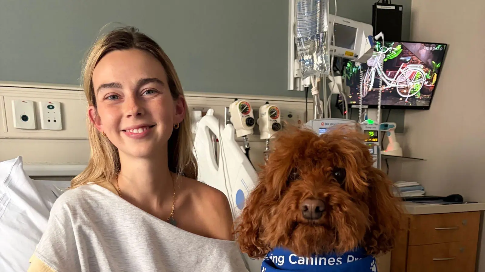 Sydney Towle machte mit ihren Videos anderen an Krebs erkrankten Menschen Mut.  (Bild: Elizabeth Morrow/Elizabeth Morrow/AP/dpa)