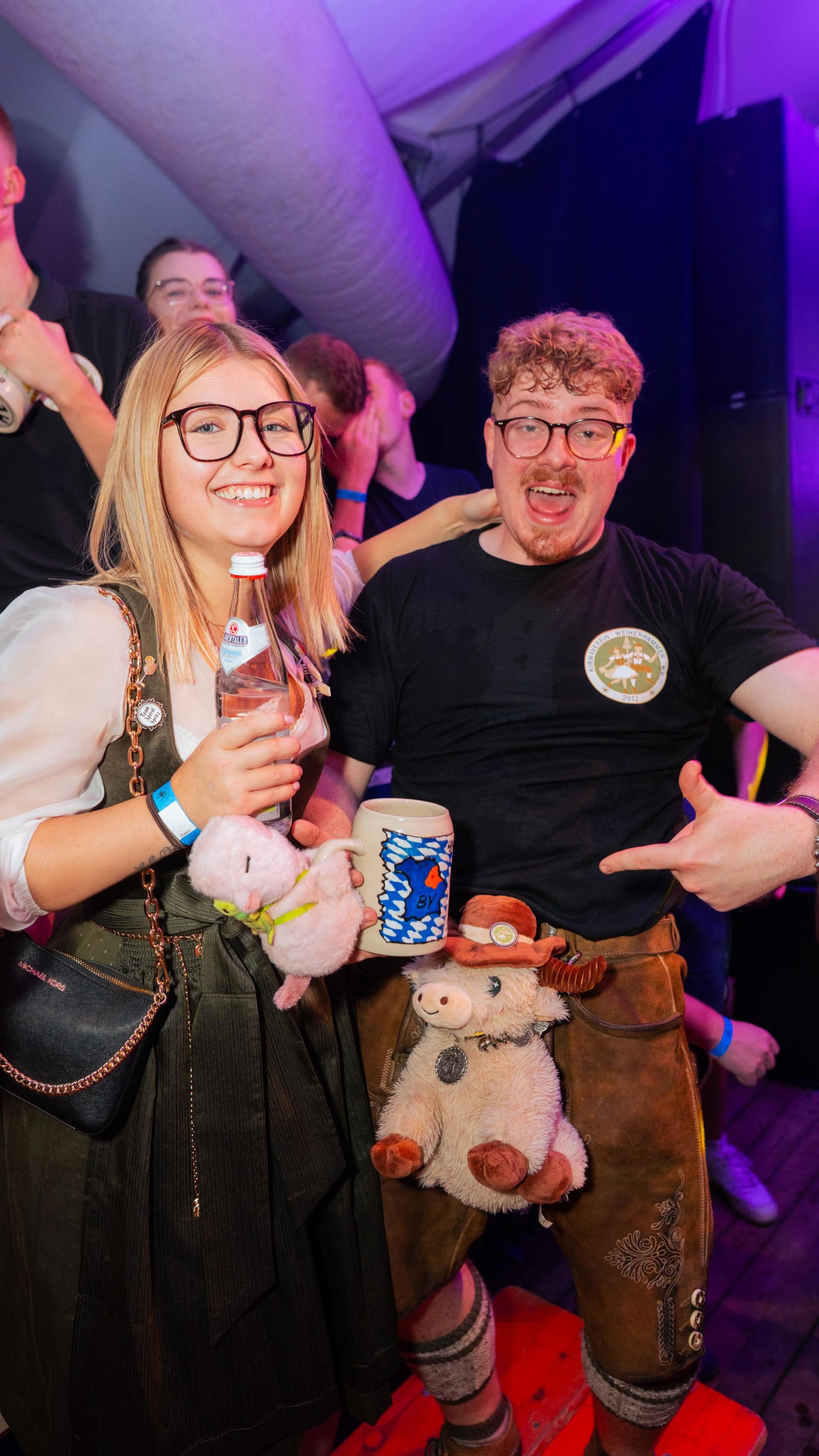 Die Besucher hatten gute Laune. (Bild: Hannes Stock)