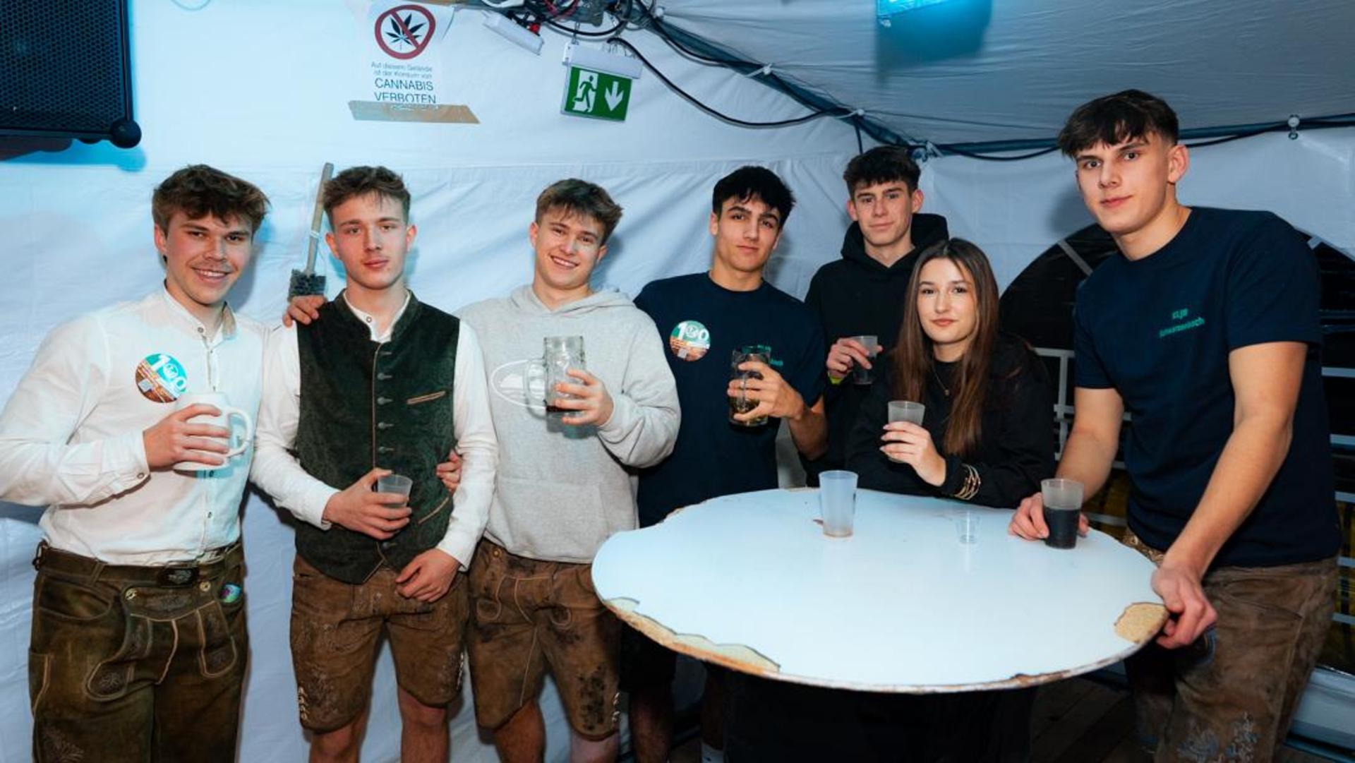 Unser Fotograf war für euch auf der Kirwa in Schwarzenbach. (Bild: Hannes Stock)