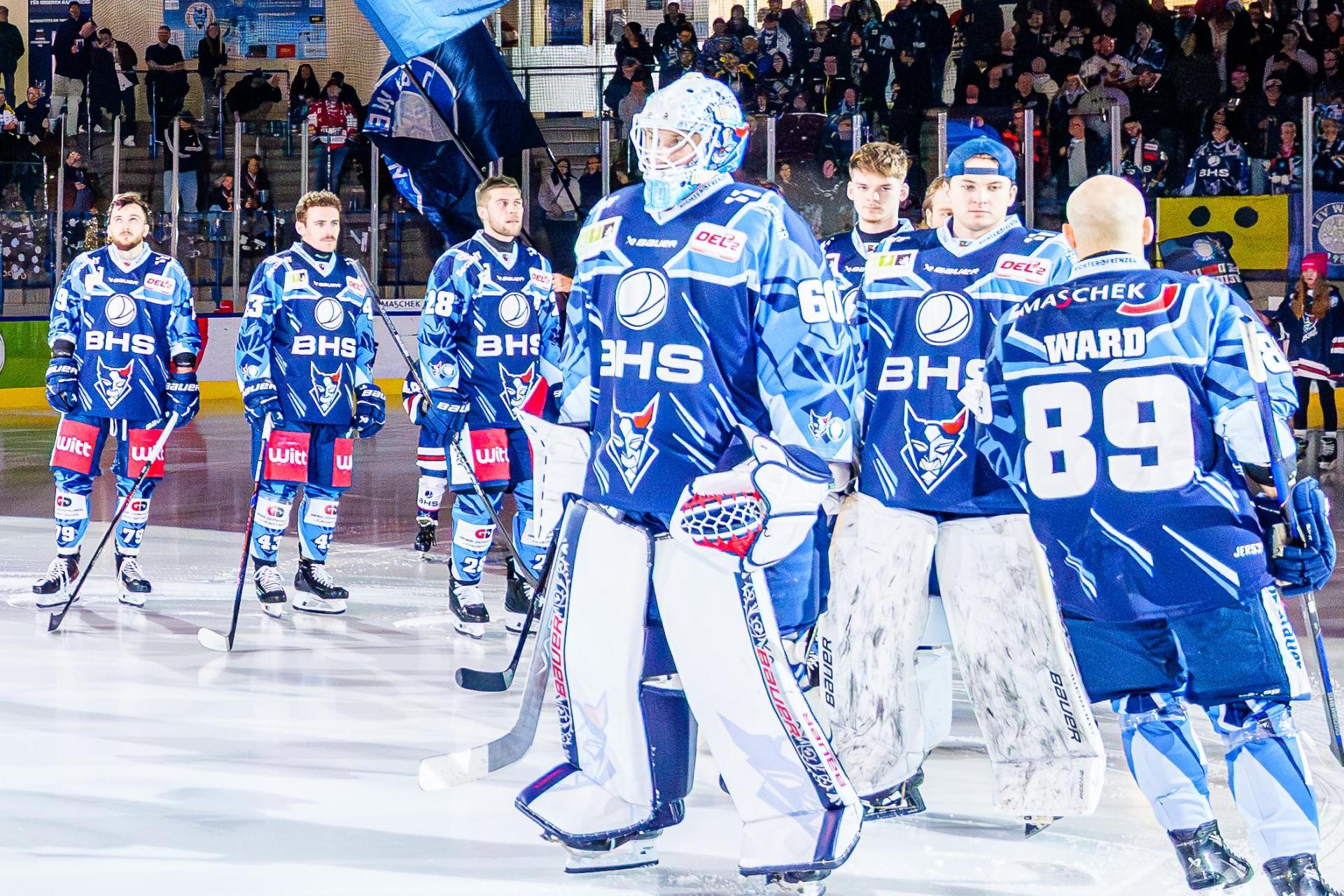 Die Blue Devils Weiden bitten ihre Fans um Unterstützung in dieser schwierigen Phase. (Bild: Elke Englmaier)