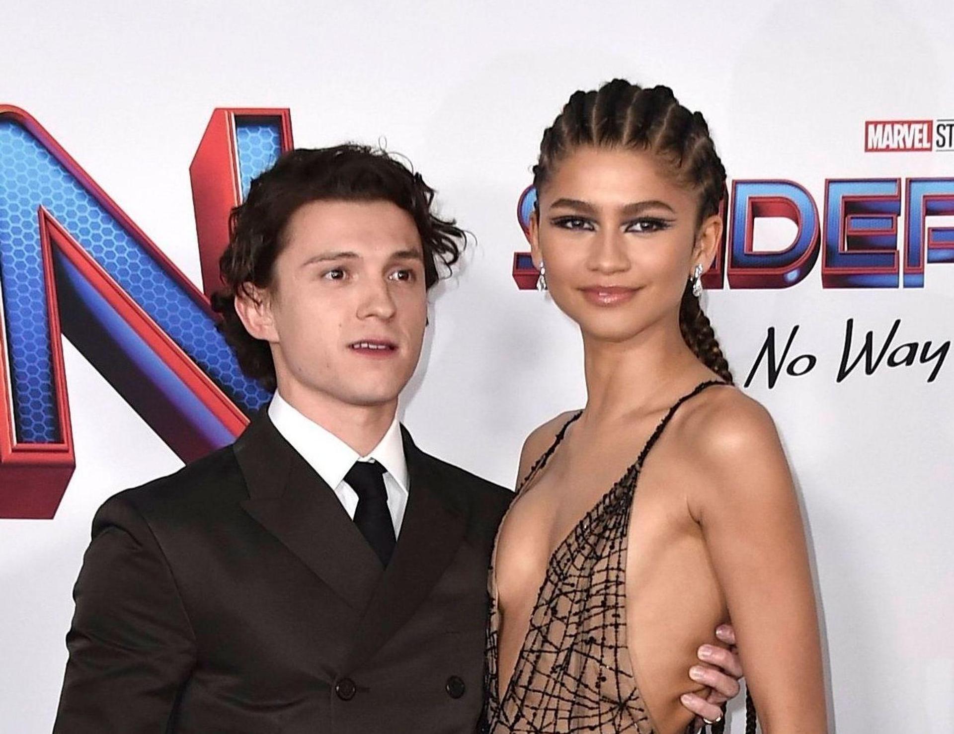 Jetzt auch Ehepaar: die Schauspieler Tom Holland und Zendaya (Bild: Jordan Strauss/AP/dpa)