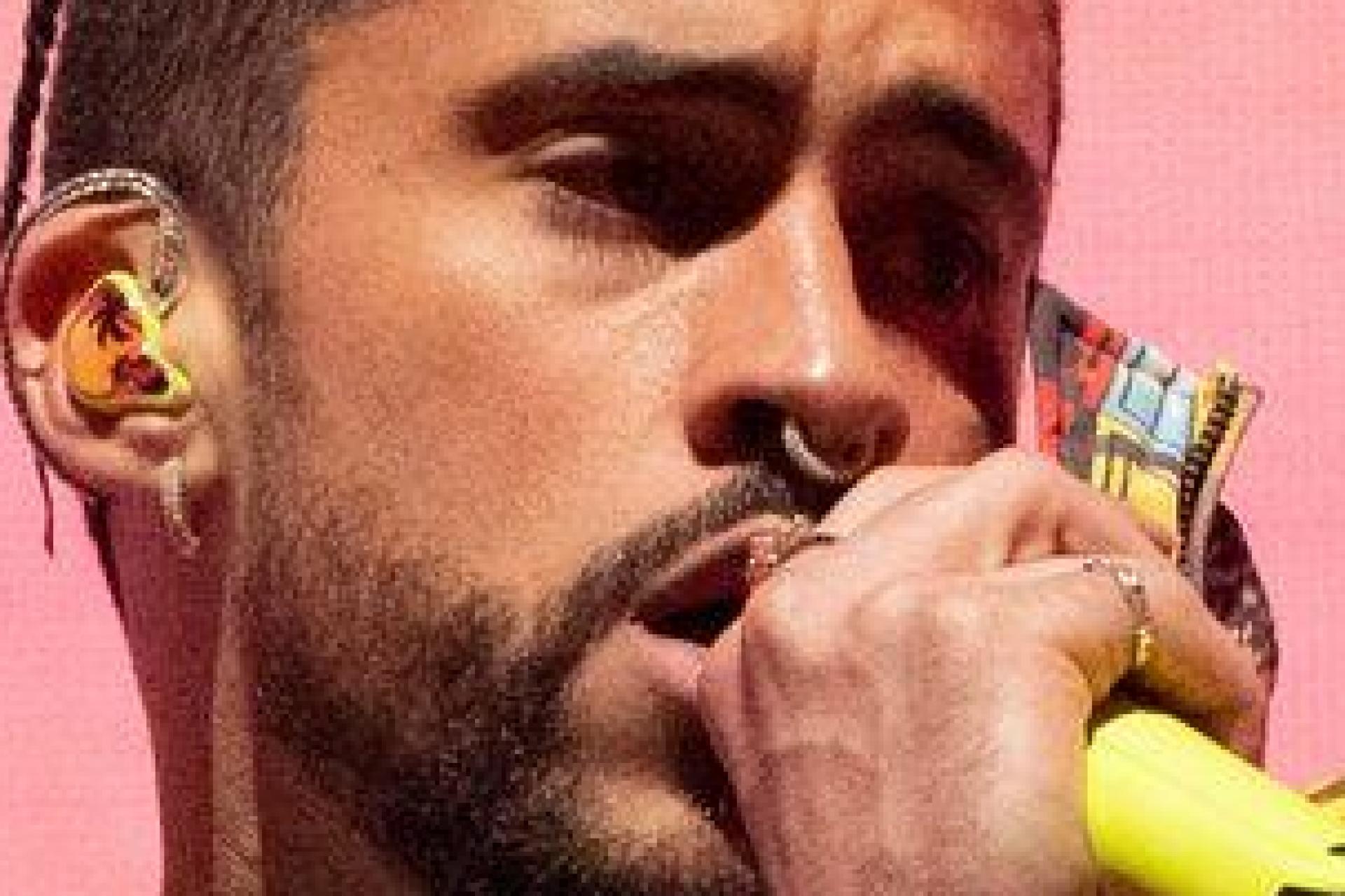 Bad Bunny beim Coachella 2023. (Bild: Amy Harris/Invision/AP/dpa)