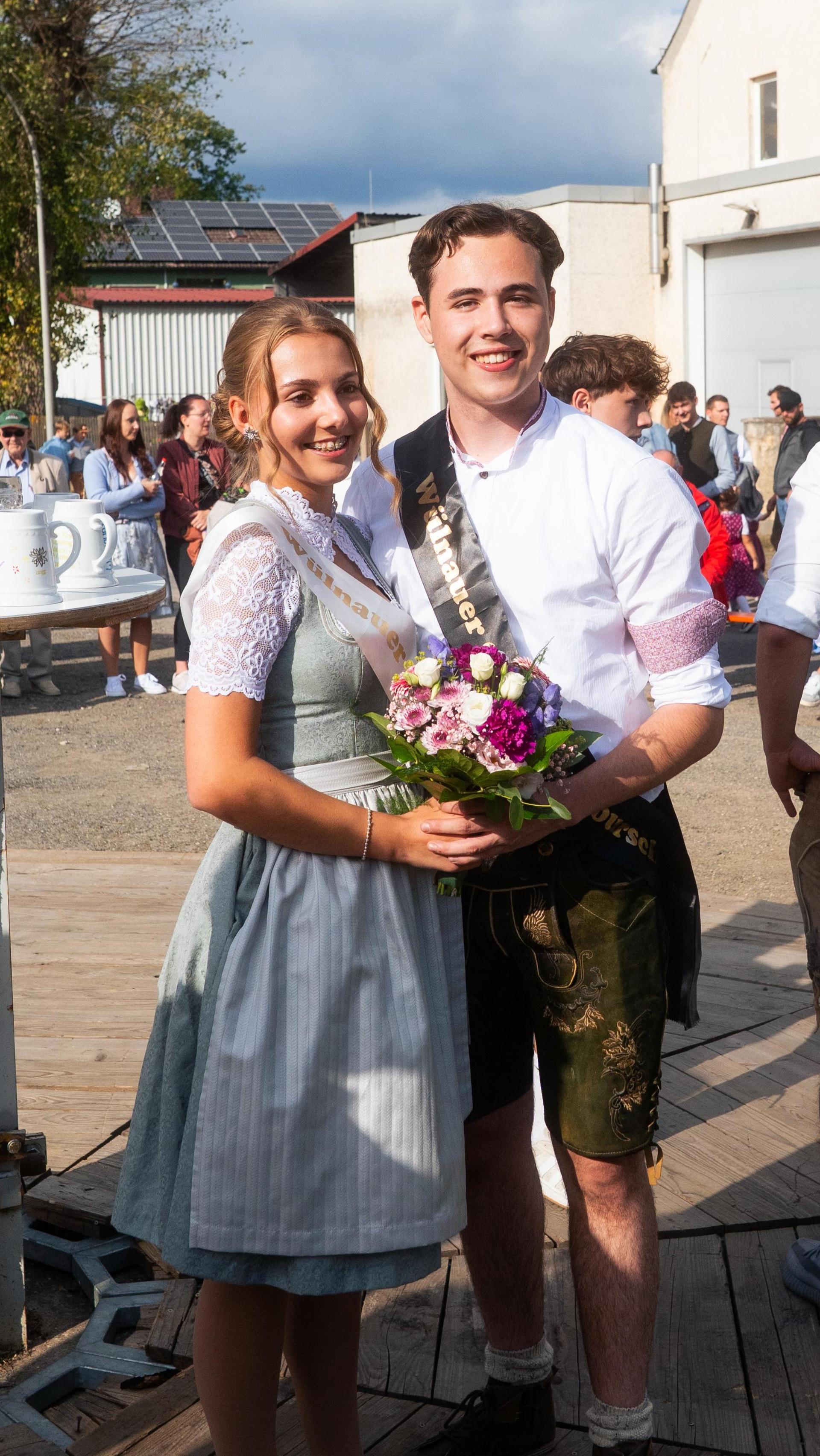 Auch am Sonntag wurde in Oberwildenau Kirwa gefeiert! (Bild: Hannes Stock)