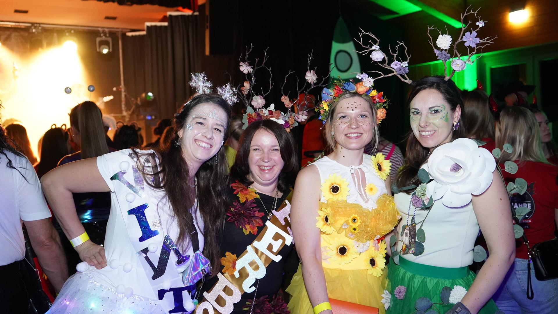 Die 1. Flosser Narrennacht 2026. (Bild: mcl)