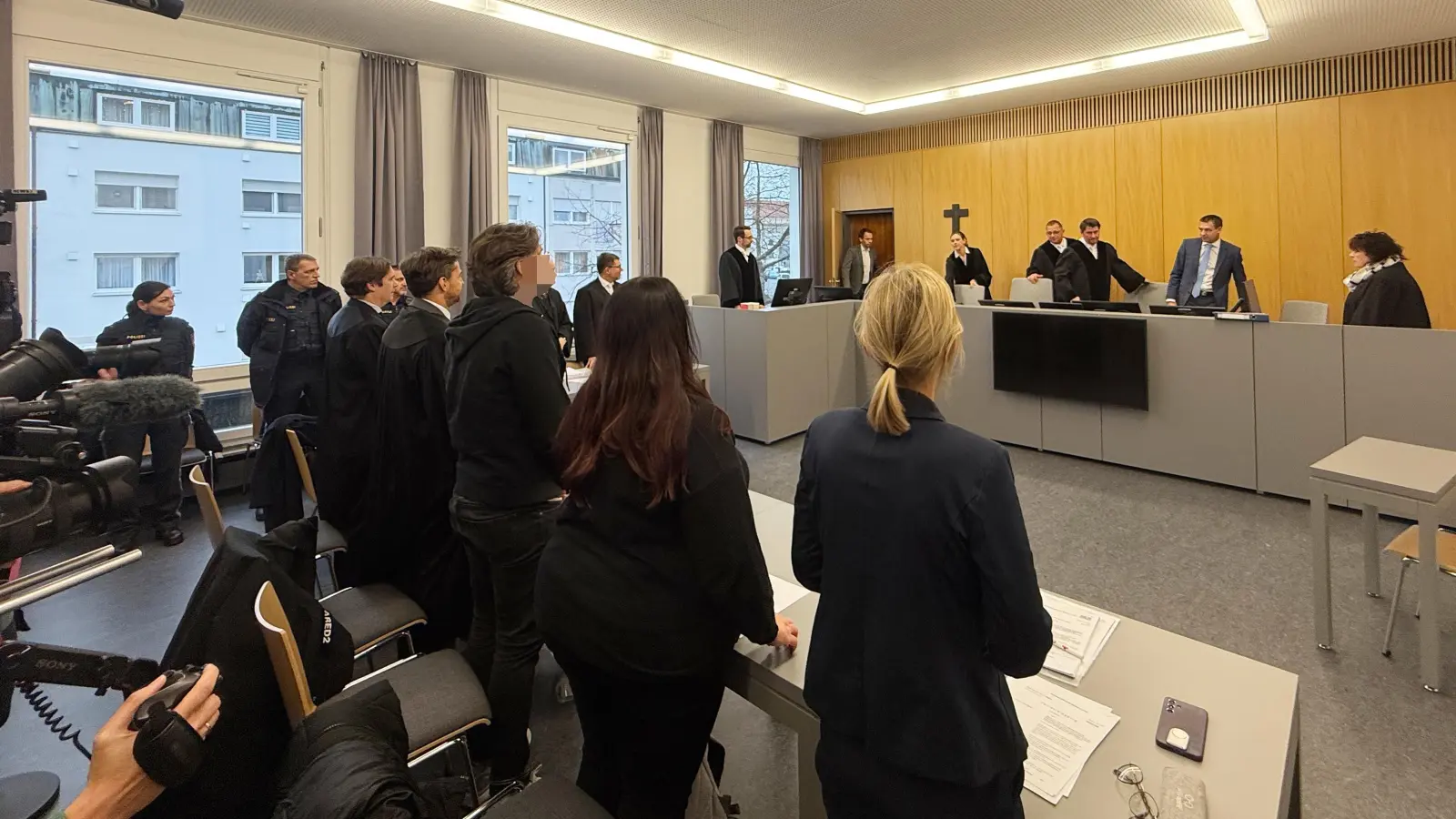 Der Champagner-Prozess in Weiden. (Archivbild: Gabi Schönberger)