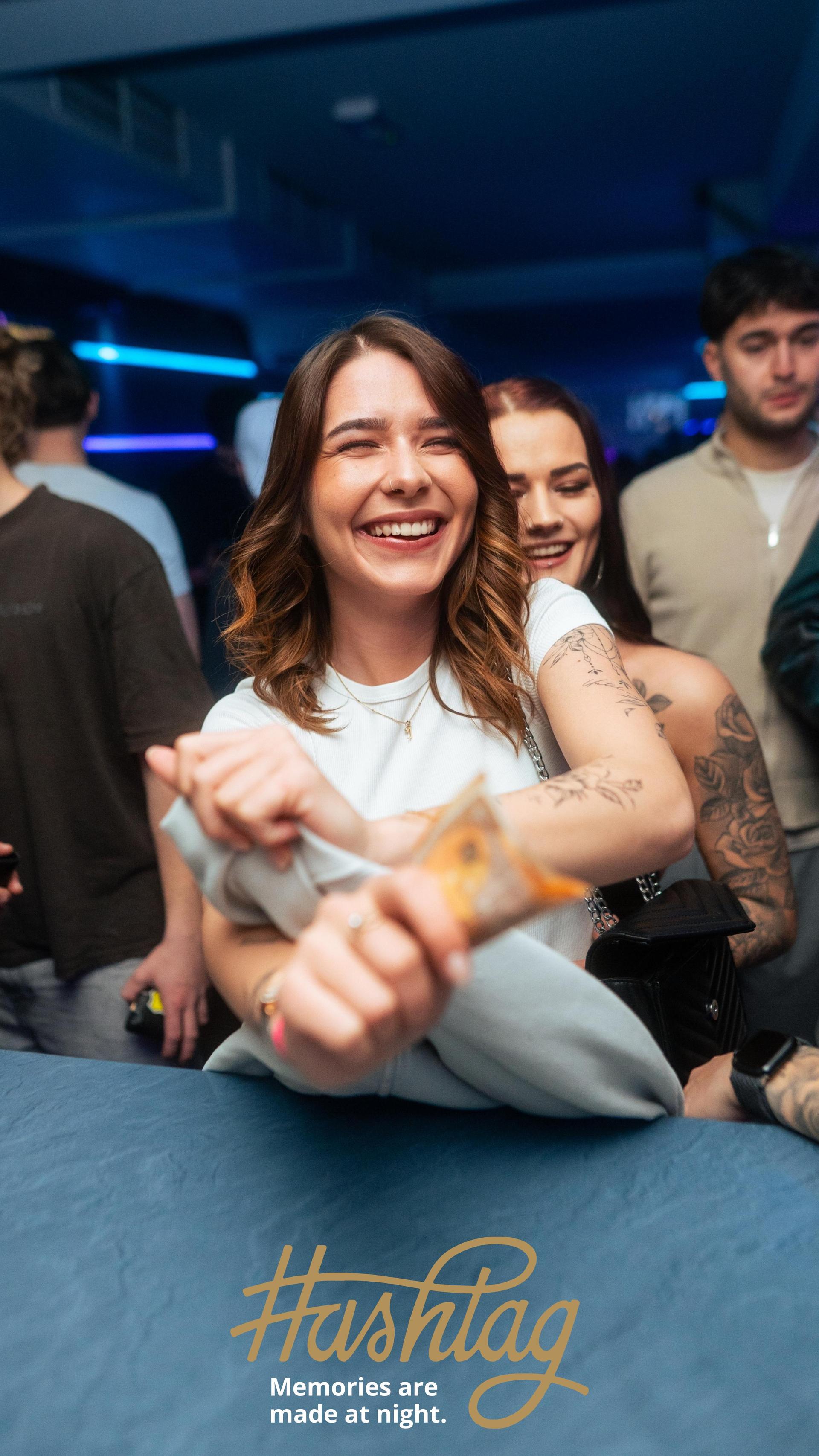 Im Hashtag haben euch am Freitag zwei neue, junge DJs eingeheizt: DJ Feco und DJ Whitekk. (Bild: Hannes Stock)