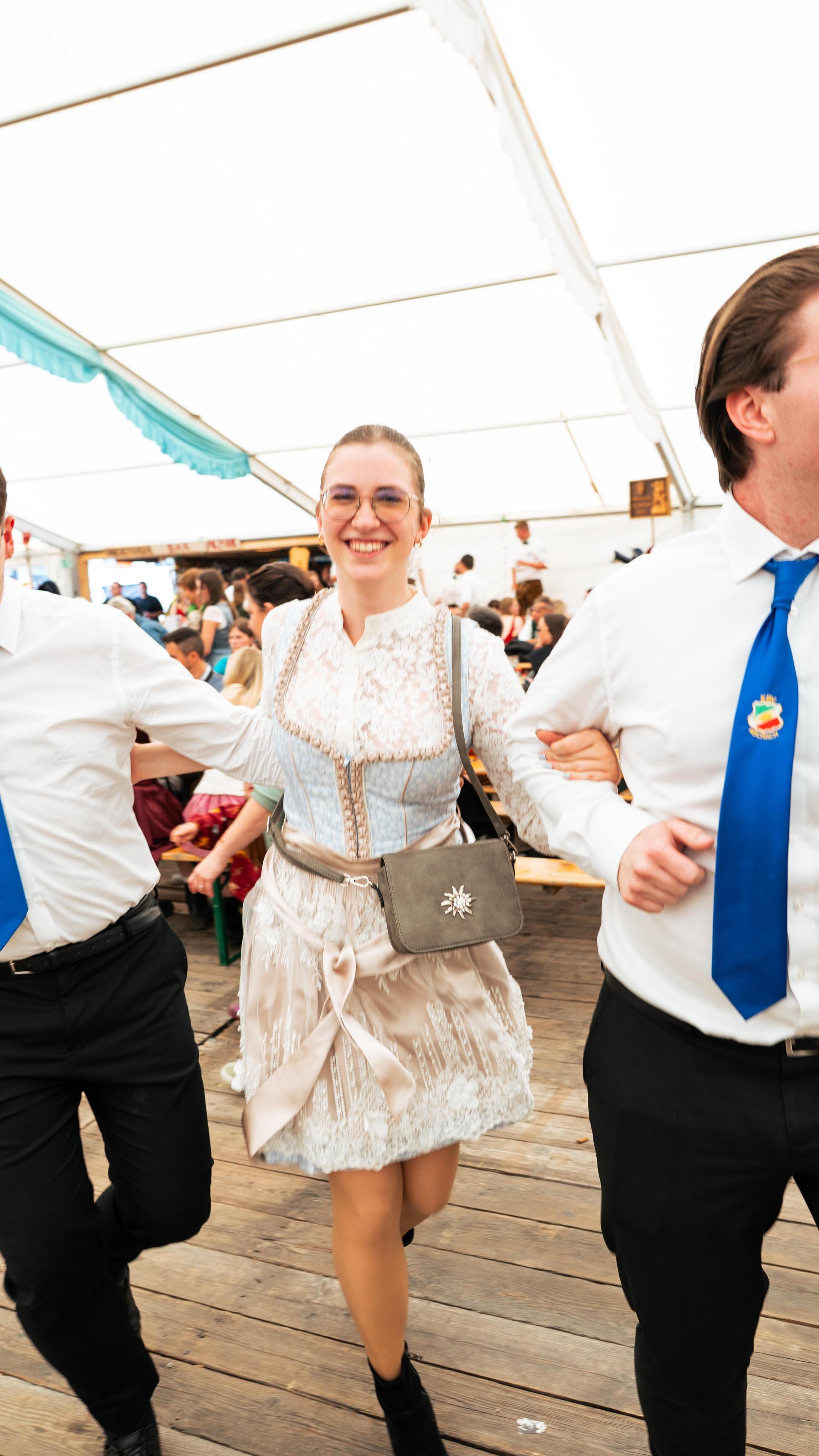 Der Burschenverein Parkstein feierte ein rauschendes Fest. (Bild: Hannes Stock)