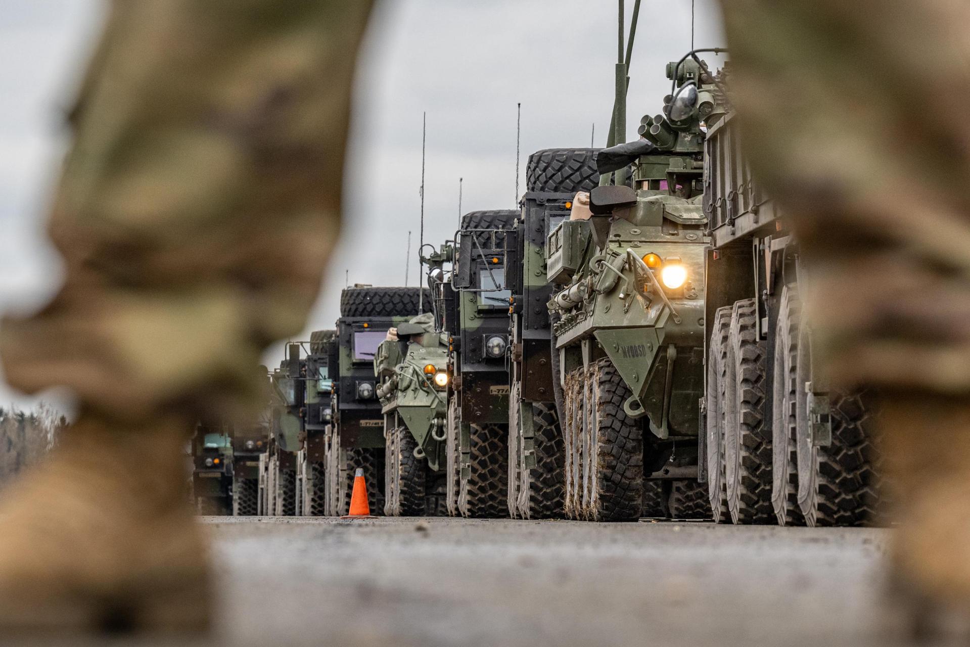 Die US-Armee hat verstärkte Übungen auf dem Truppenübungsplatz Grafenwöhr angekündigt.  (Symbolbild: Armin Weigel/dpa)