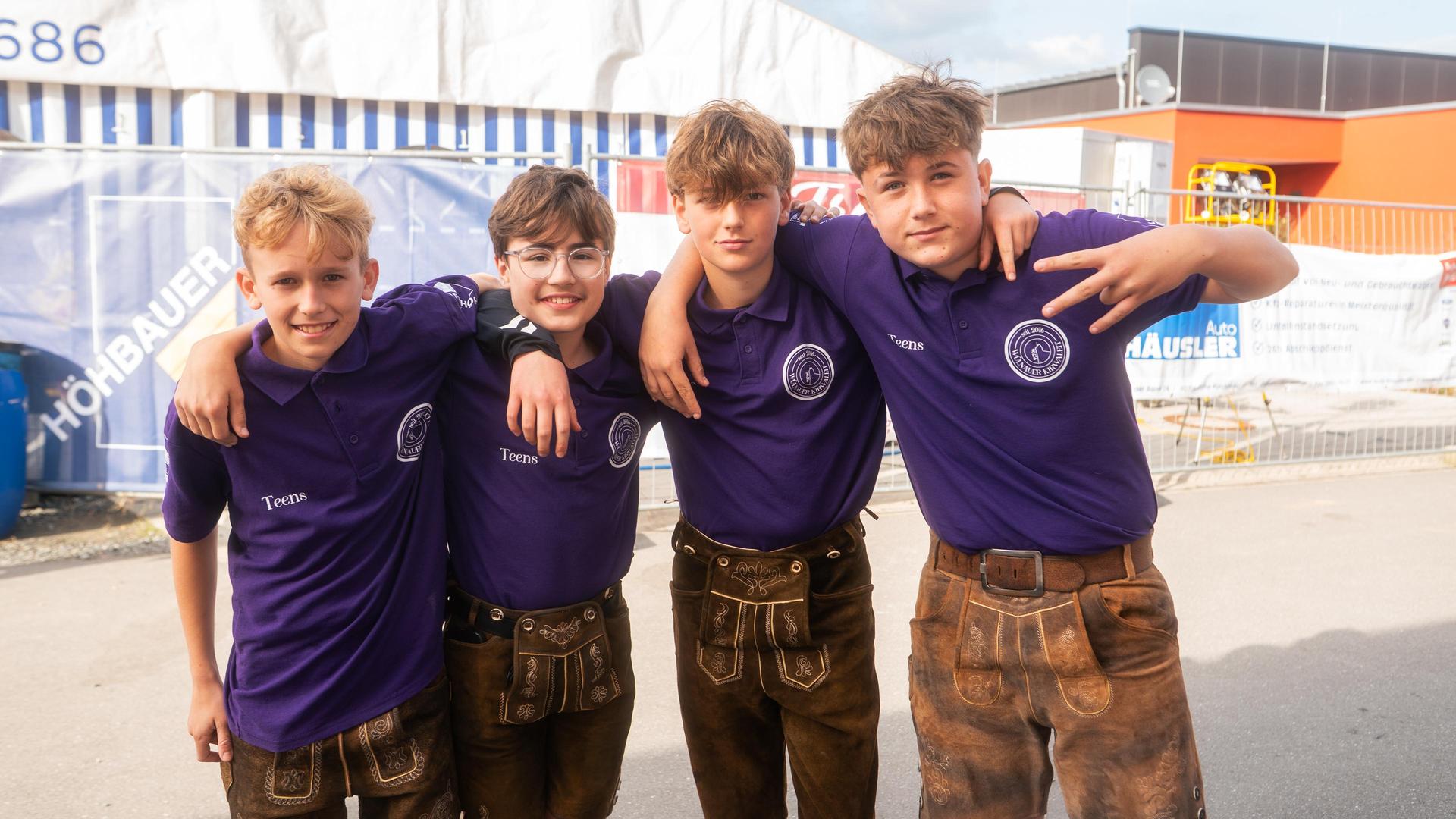 Auch am Sonntag wurde in Oberwildenau Kirwa gefeiert! (Bild: Hannes Stock)