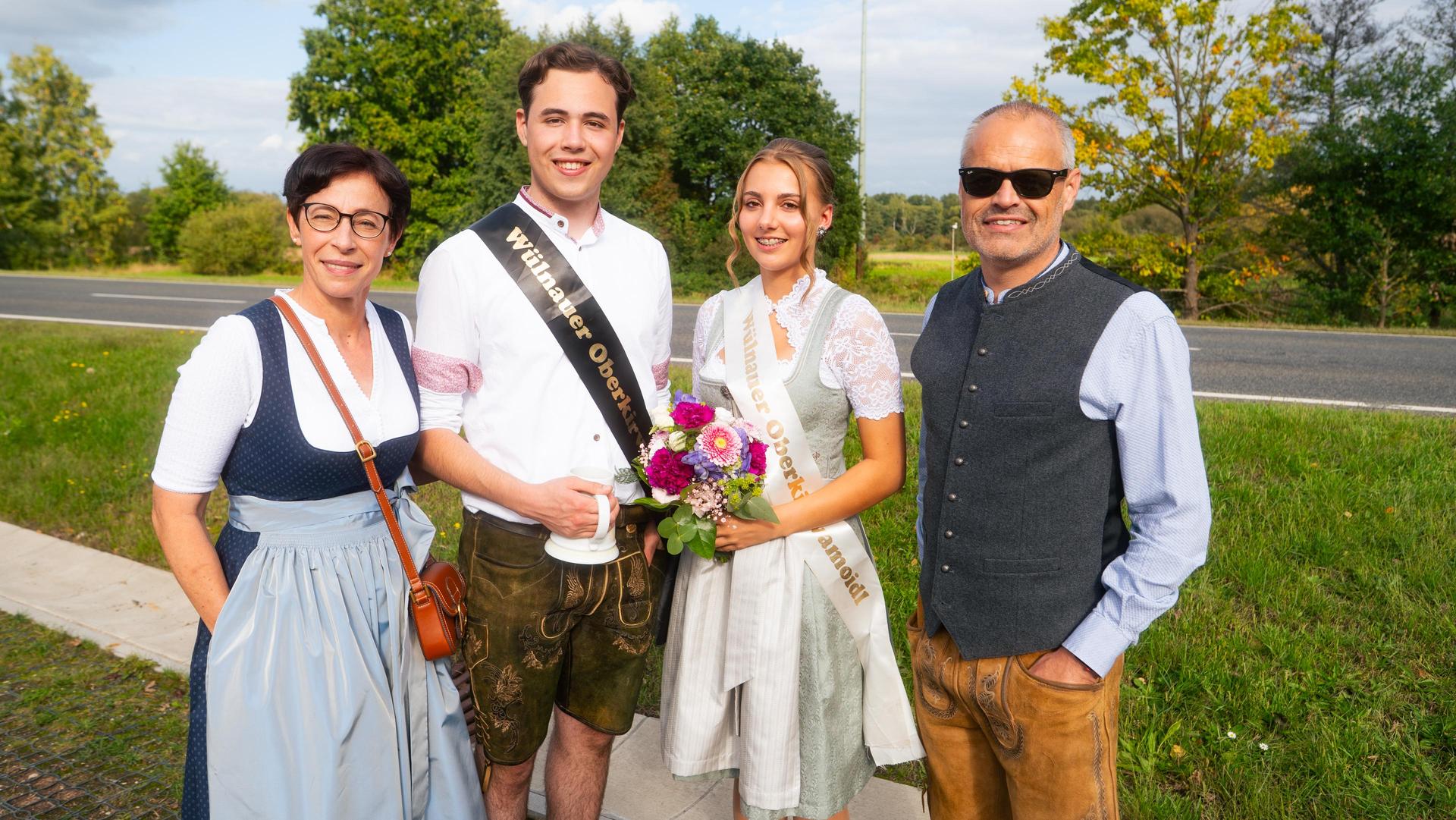Auch am Sonntag wurde in Oberwildenau Kirwa gefeiert! (Bild: Hannes Stock)
