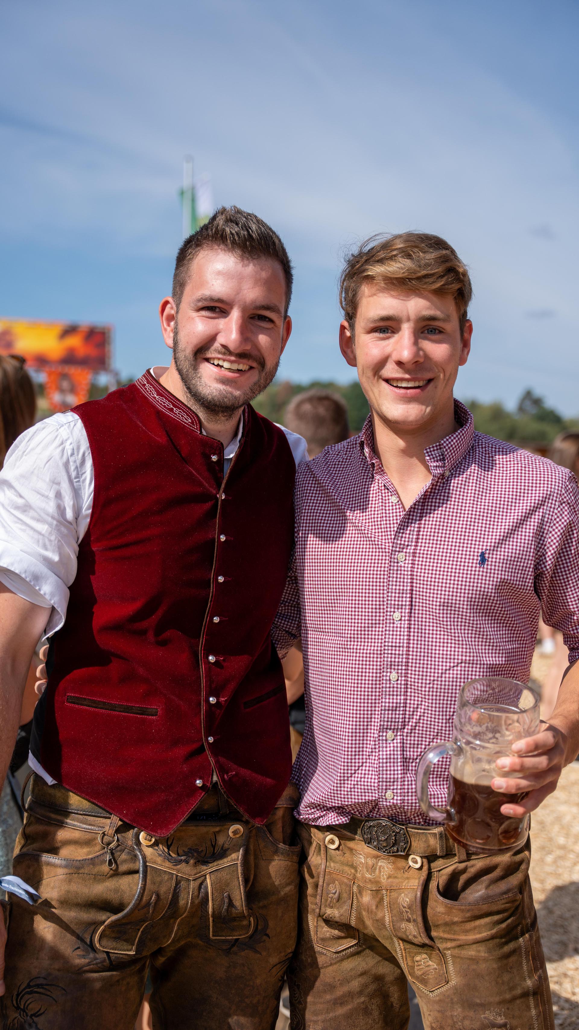 Highlights vom Flosser Kirwa Frühschoppen. (Bild: Marina Gube)
